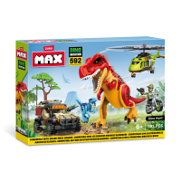 Конструктор ZURU MAX "Дино-Приключения" S1, 592 дет.