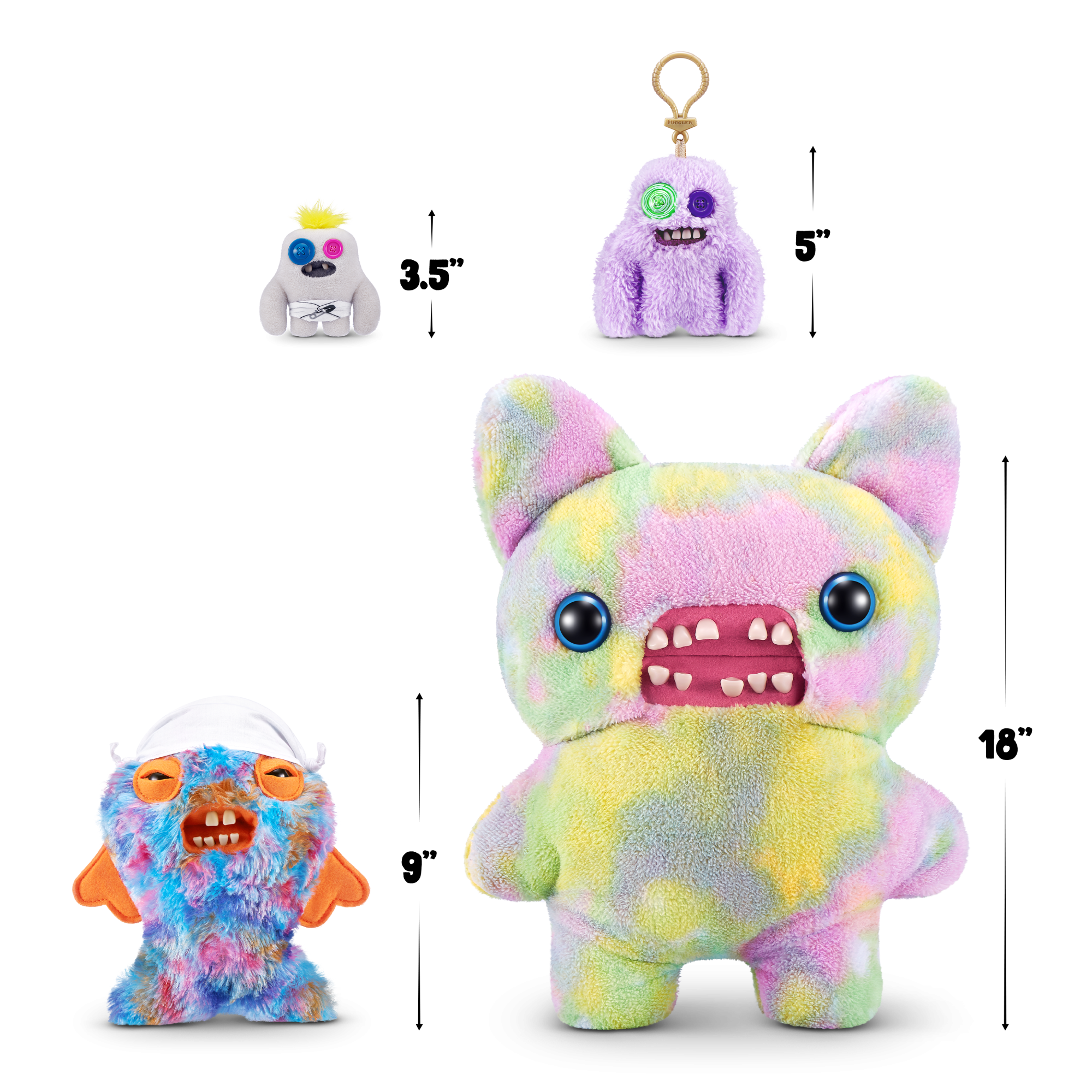 Плюшевая игрушка Zuru Fuggler Cod Father - multi Плюшевая игрушка Zuru Fuggler Cod Father - multi