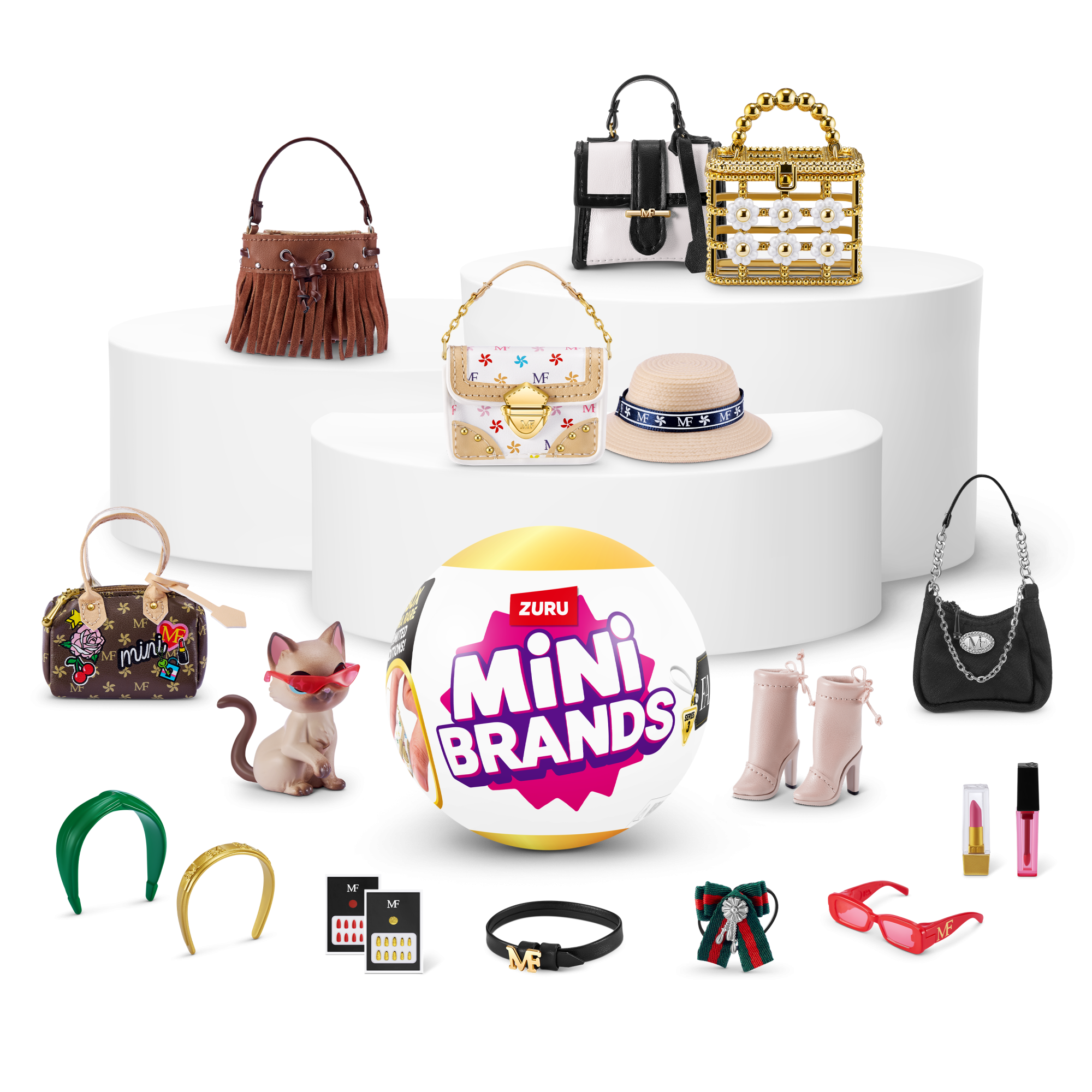 ZURU Mini Brands "Модные миниатюры" S3 с акс., игрушка-сюрприз, дисплей-бокс 13шт.