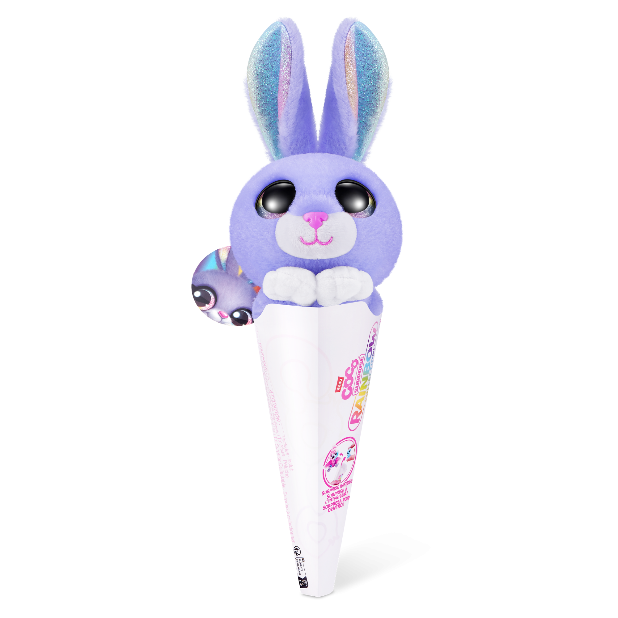 Игрушка ZURU Coco Cones Радужные в асс., дисплей-бокс 12шт.