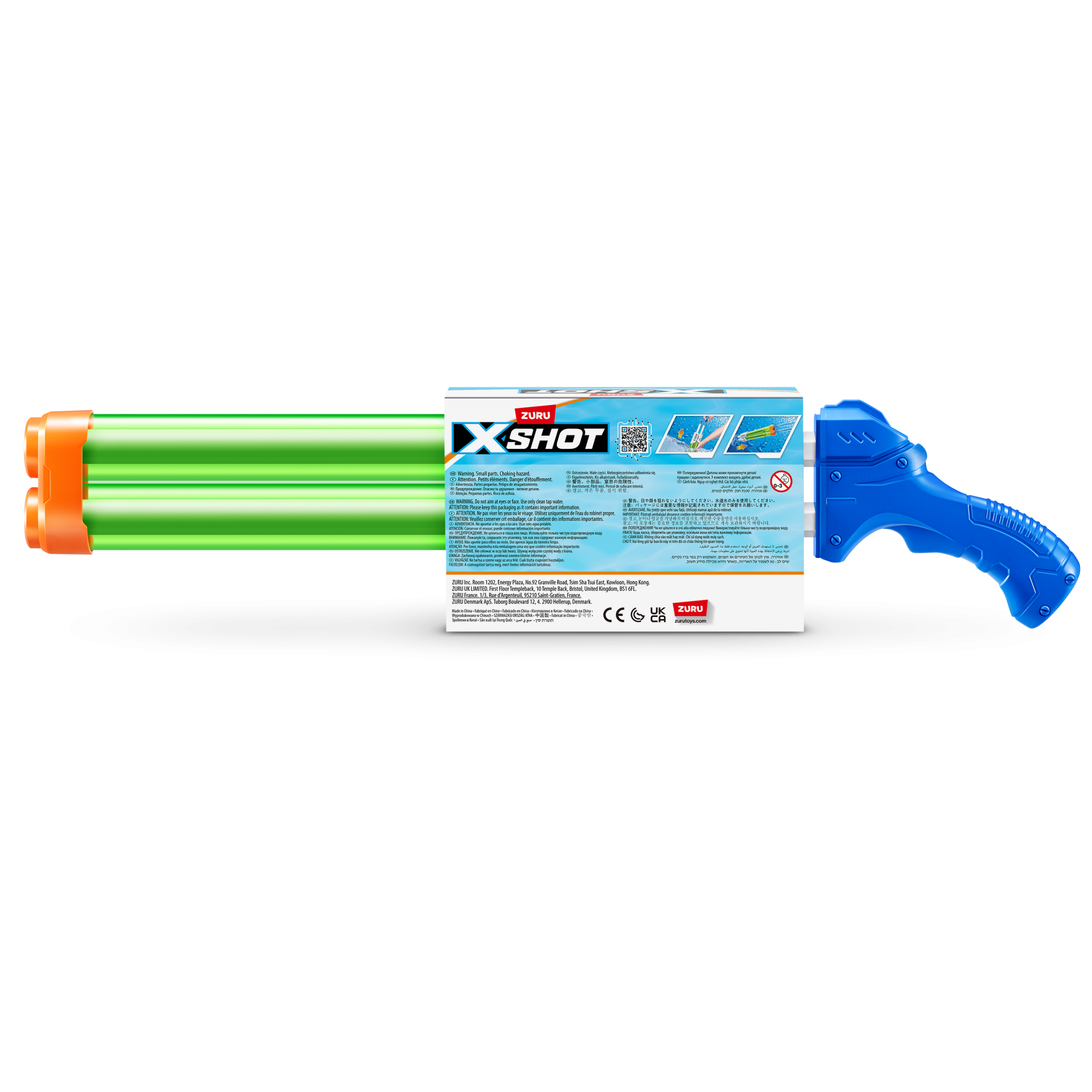 Бластер водный ZURU X-Shot Water WATER WARFARE Дуал Стрим большой