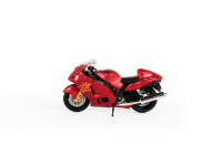 Мотоцикл WELLY 1:18 Suzuki Hayabusa, красный