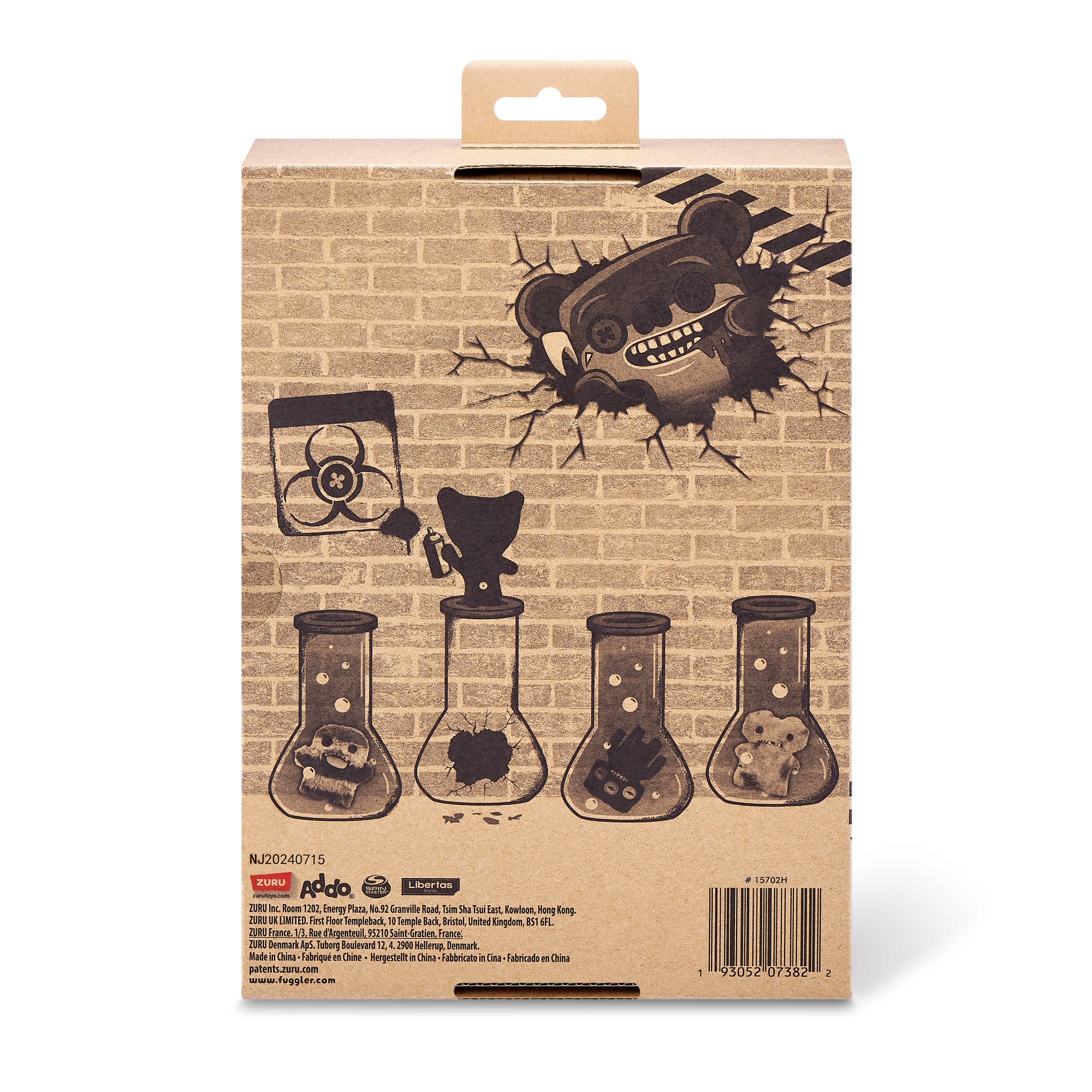 Плюшевая игрушка Zuru Fuggler ANNOYED ALIEN