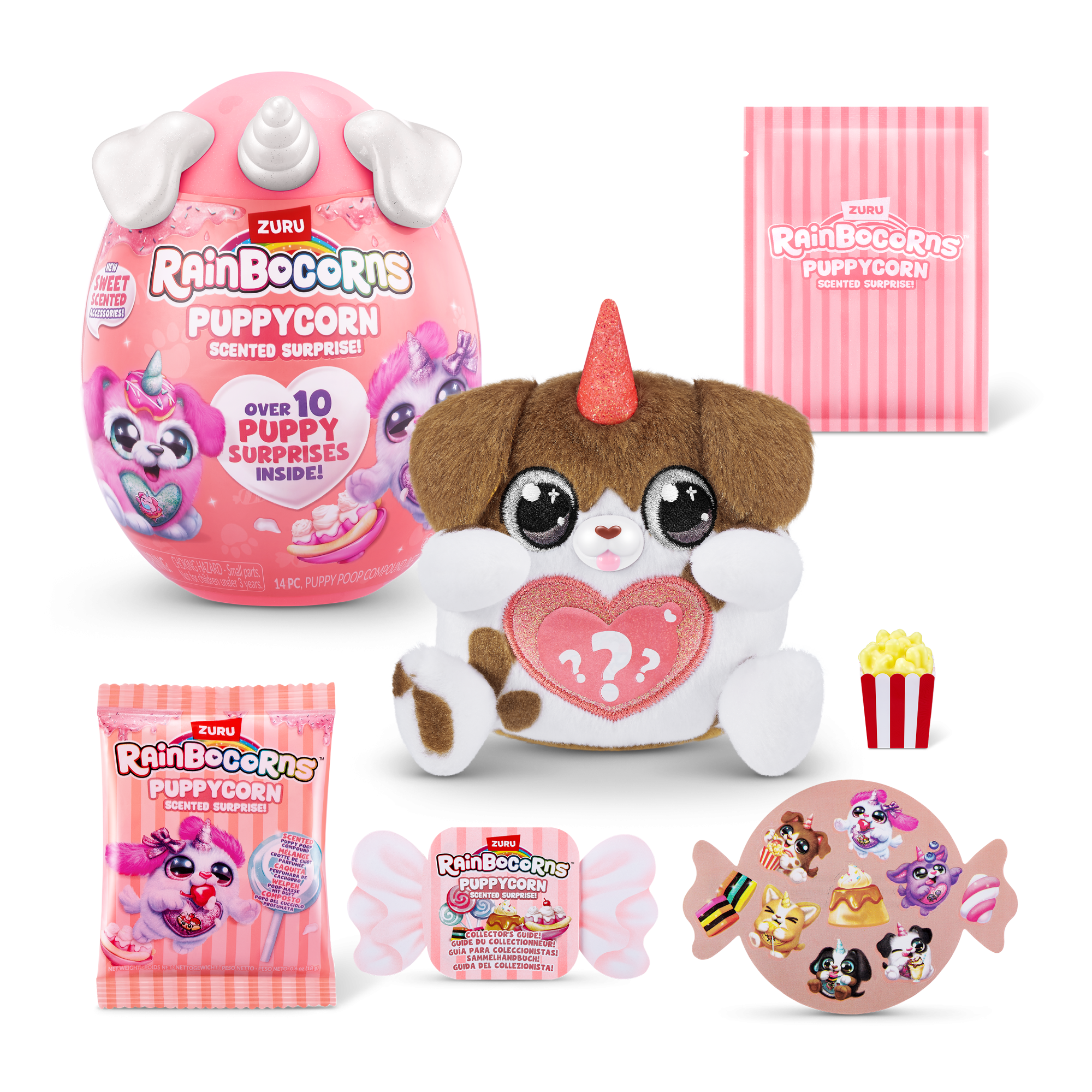 ZURU Rainbocorns Scent Puppycorn S8 с акс., игрушка-сюрприз