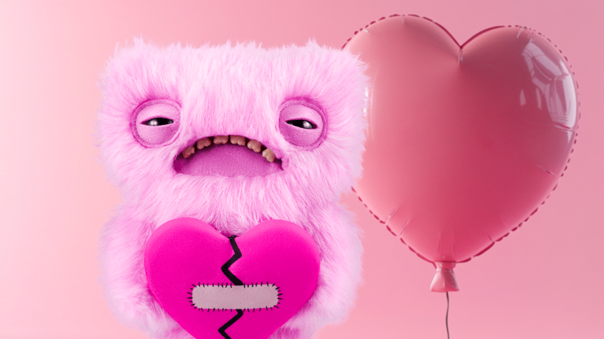 Плюшевая игрушка Zuru Fuggler Love Fugg - Refres-PINK