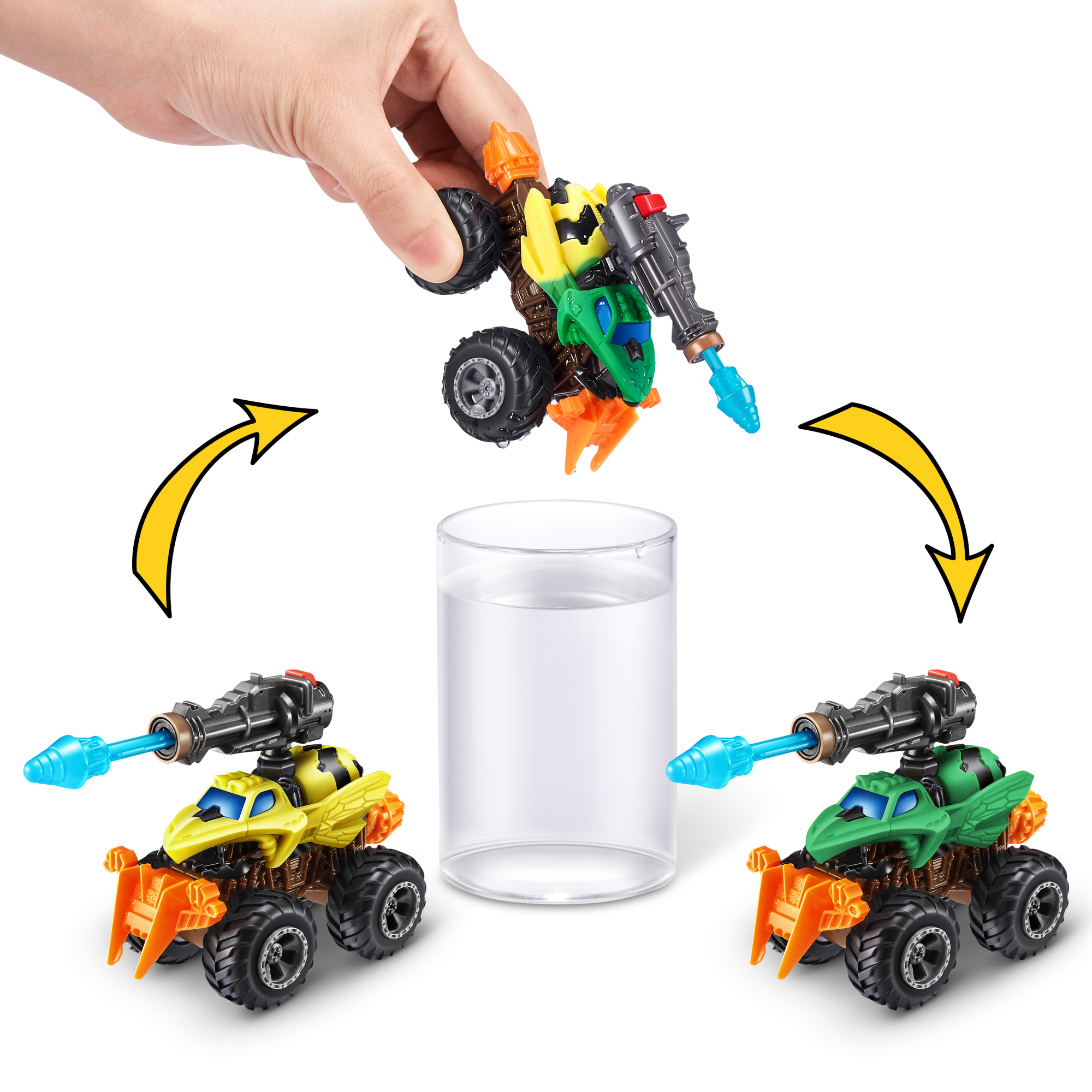 Капсула-сюрприз ZURU 5 Surprise "Монстр-траки" S3 с акс. в асс., дисплей-бокс 13шт.