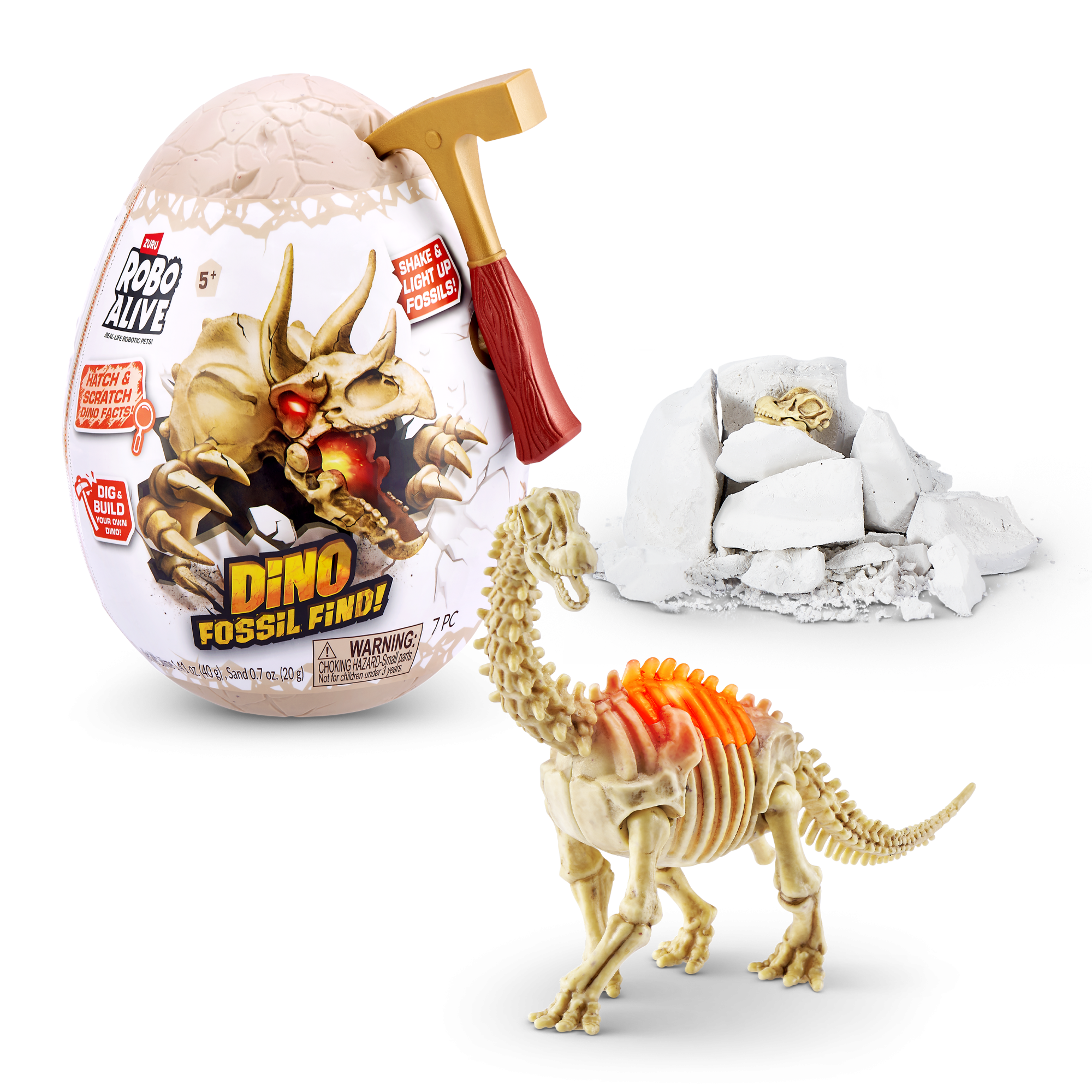 ZURU Robo Alive "Dino Fossil mini", игрушка-сюрприз