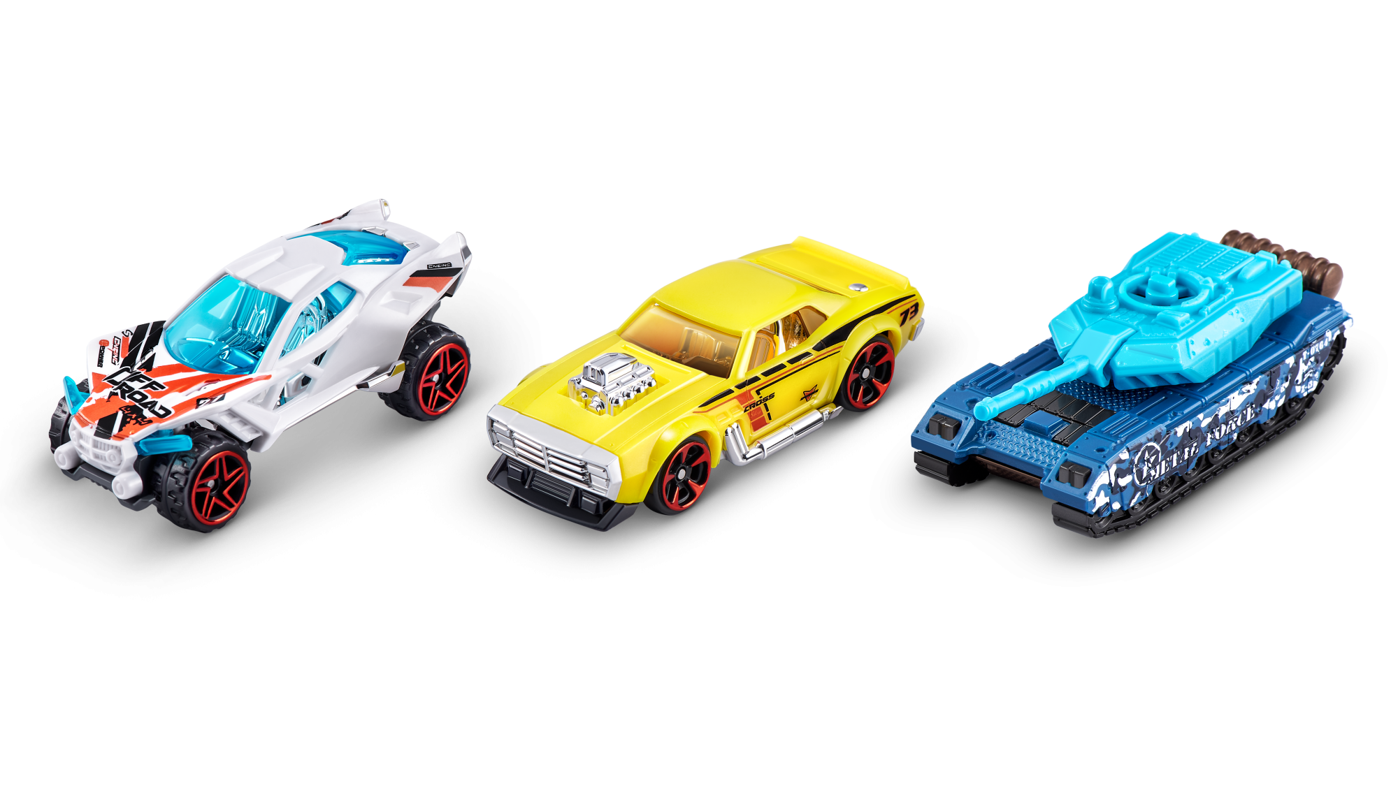 Набор машинок ZURU Metal Machines в асс., 3шт.