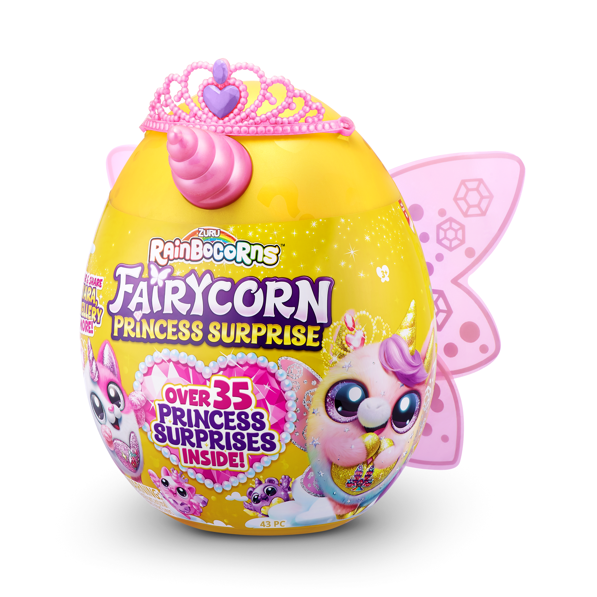 Игровой набор-сюрприз ZURU Rainbocorns Fairycorn Princess S6 с акс. в асс.