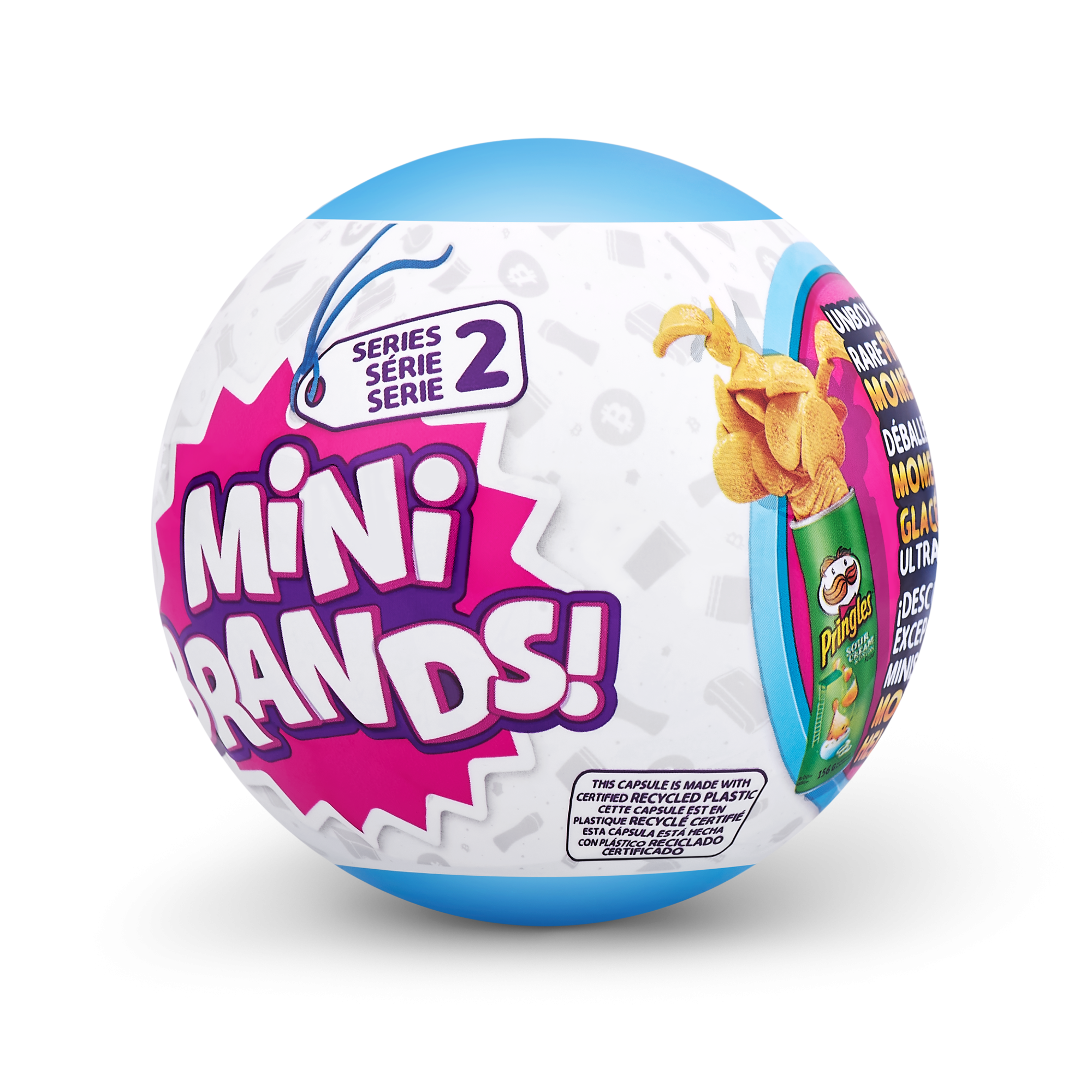 Капсула-сюрприз ZURU 5 Surprise "Мини-бренды" S2 с акс. в асс., дисплей-бокс 24шт.