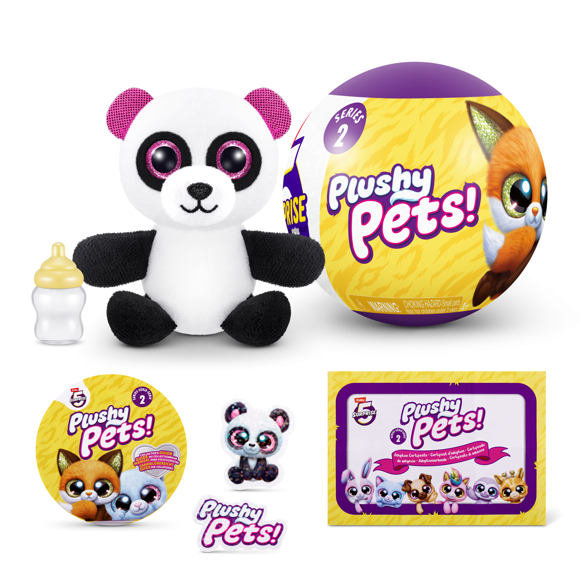 ZURU 5 Surprise "Плюшевые питомцы" S2 с акс. игрушка-сюрприз, дисплей-бокс 13шт.