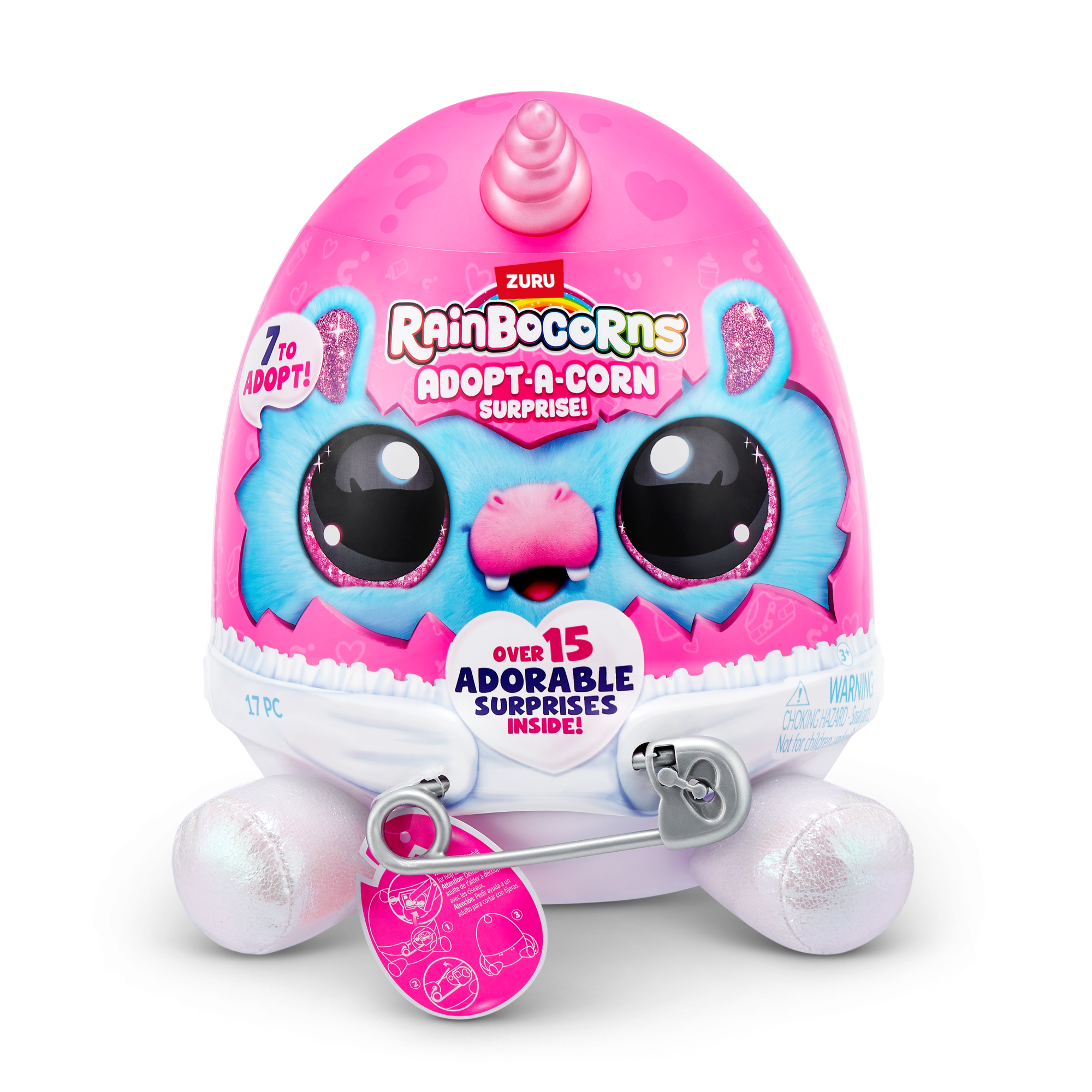 Игровой набор-сюрприз ZURU Rainbocorns Adopt-a-corn  S1 с акс. в асс., малый Игровой набор-сюрприз ZURU Rainbocorns Adopt-a-corn  S1 с акс. в асс., малый