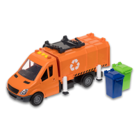 Игрушка-мусоровоз  KID ROCKS, масштаб 1:16,со звуком и светом, инерц. механизм