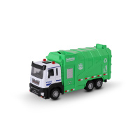 Игрушка-мусоровоз KID ROCKS, масштаб 1:32, со звуком и светом, пружин. механизм