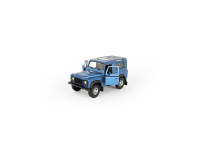 Машинка WELLY 1:38 Land Rover Defender I, пруж. мех., цв. в асс.
