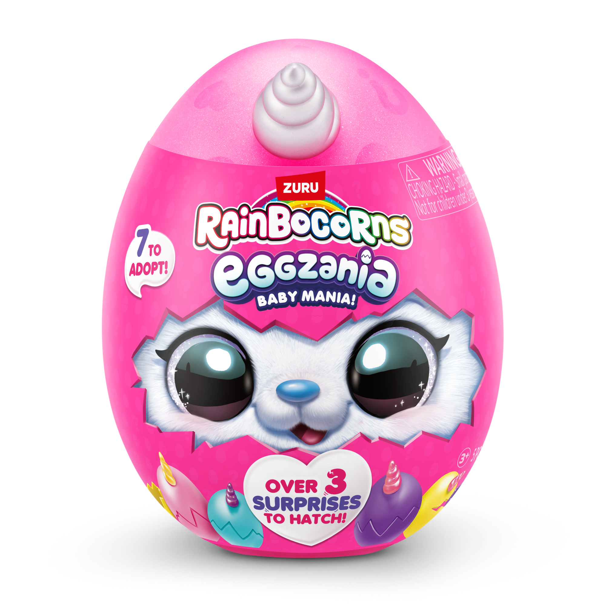 Игровой набор-сюрприз ZURU Rainbocorns Eggzania Baby Mania S1 с акс. в асс.