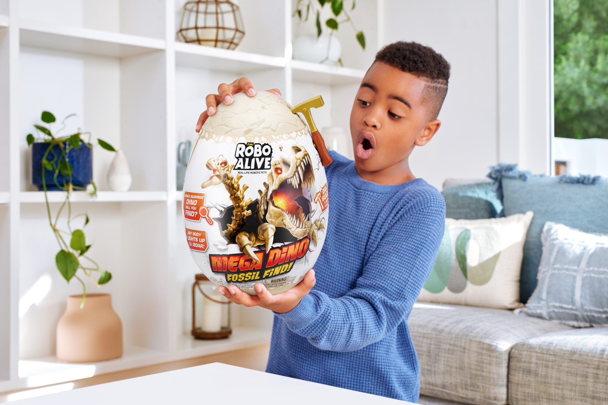 ZURU Robo Alive интерактивный Дино-раскопки Мега, игрушка-сюрприз