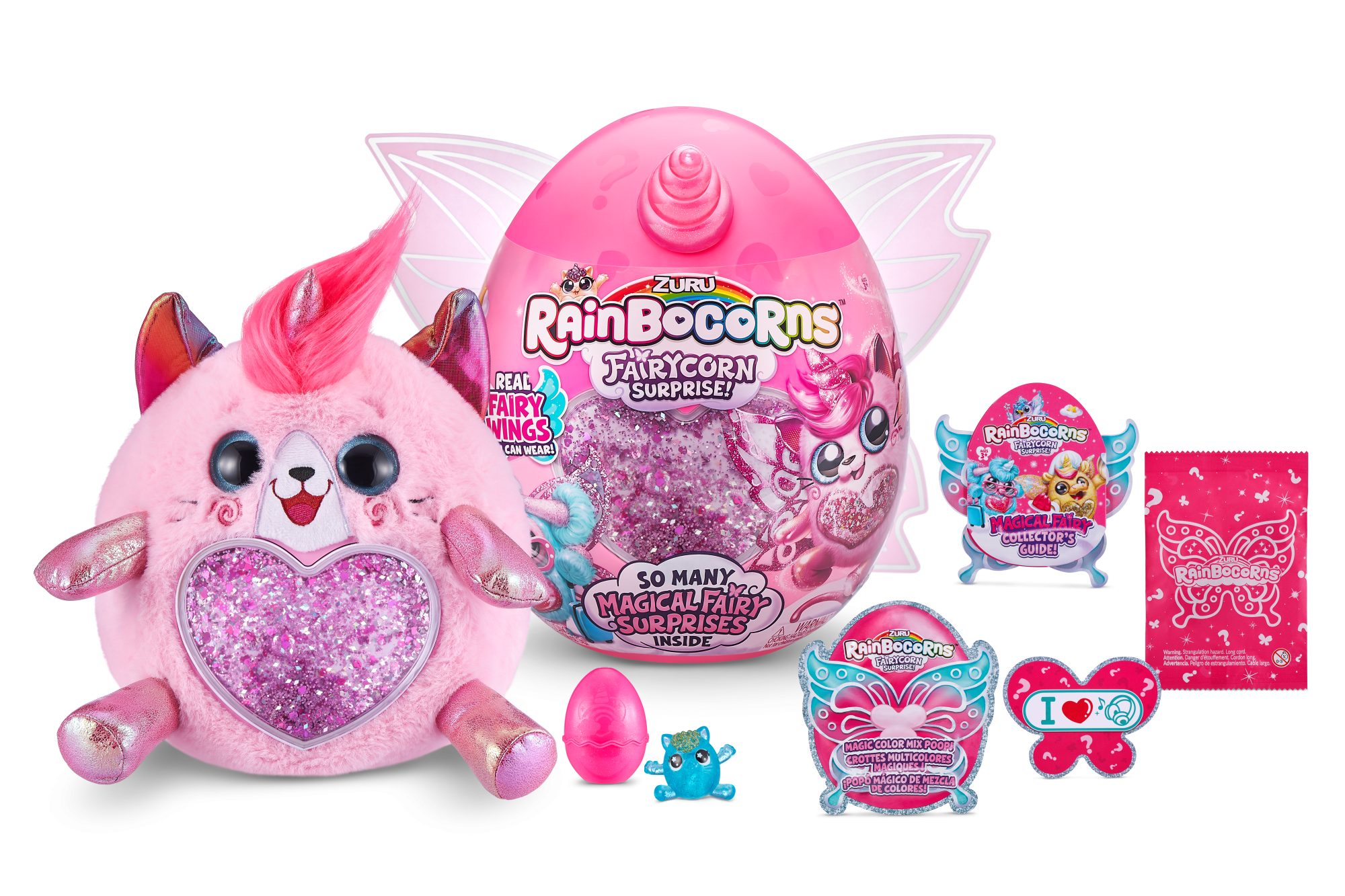 Игровой набор-сюрприз ZURU Rainbocorns Sequin Fairycorn S4 с акс. в асс. Игровой набор-сюрприз ZURU Rainbocorns Sequin Fairycorn S4 с акс. в асс.