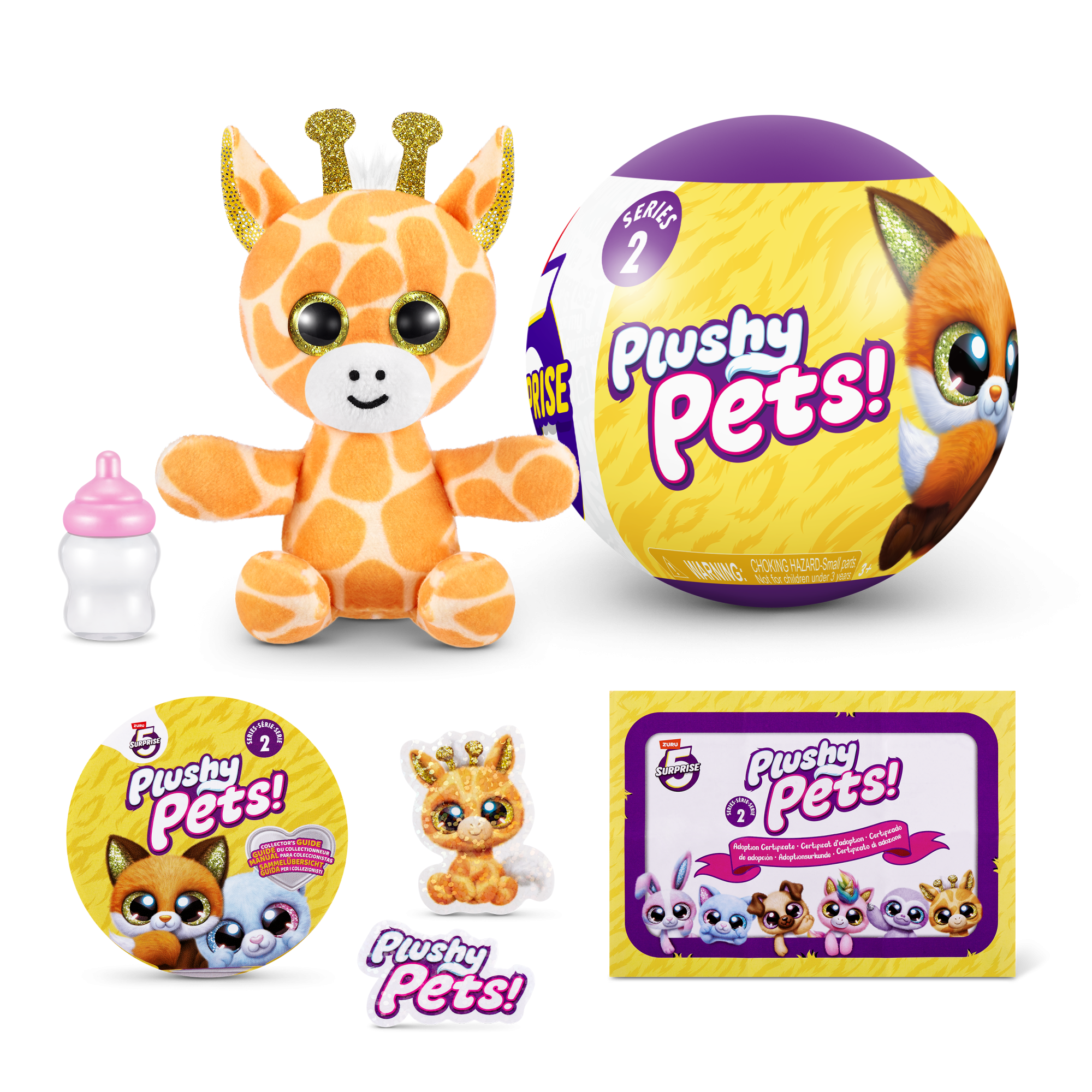 ZURU 5 Surprise "Плюшевые питомцы" S2 с акс. игрушка-сюрприз, дисплей-бокс 13шт.