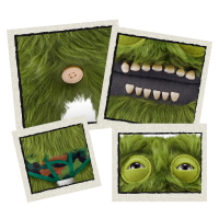 Плюшевая игрушка Zuru Fuggler COUNT UNDEROO MCGOO - Green Плюшевая игрушка Zuru Fuggler COUNT UNDEROO MCGOO - Green