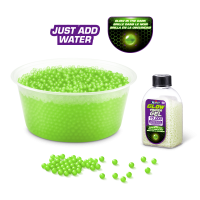 Снаряды для бластера ZURU X-Shot HYPERGEL GLOW IN THE DARK, 15000шт.