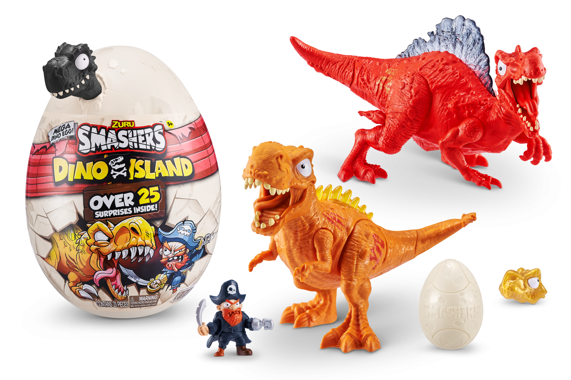 Игрушка Zuru Smashers: "Dino Island" Большое яйцо в ассортименте Игрушка Zuru Smashers: "Dino Island" Большое яйцо в ассортименте