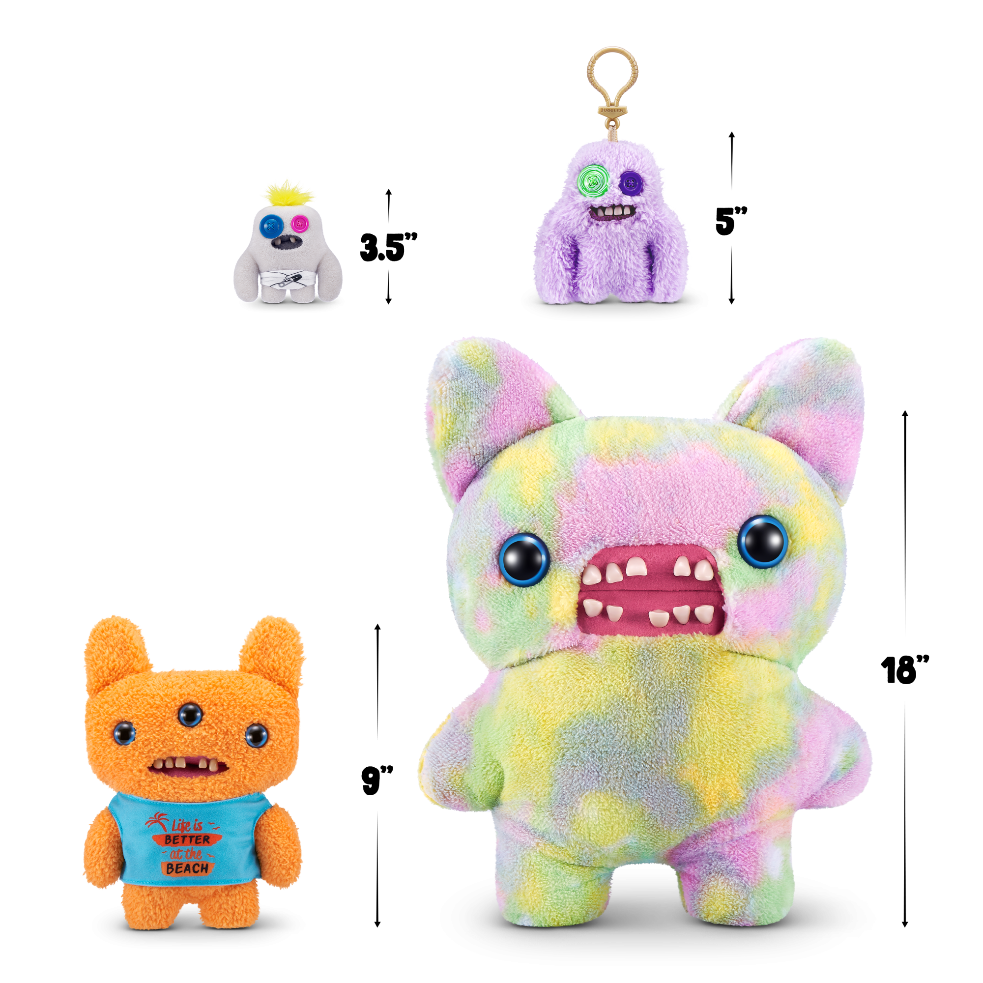 Плюшевая игрушка Zuru Fuggler Reek-O - orange