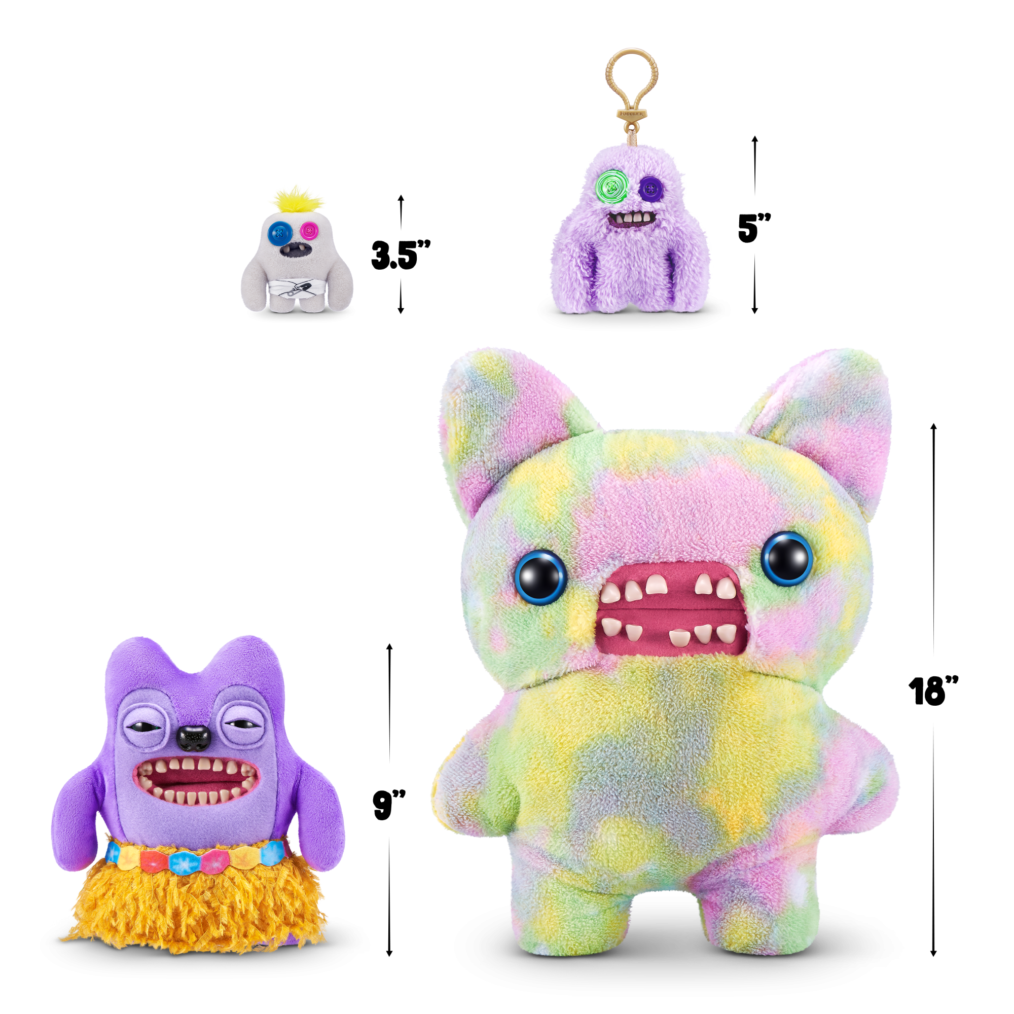 Плюшевая игрушка Zuru Fuggler Greedy Grinner - purple Плюшевая игрушка Zuru Fuggler Greedy Grinner - purple