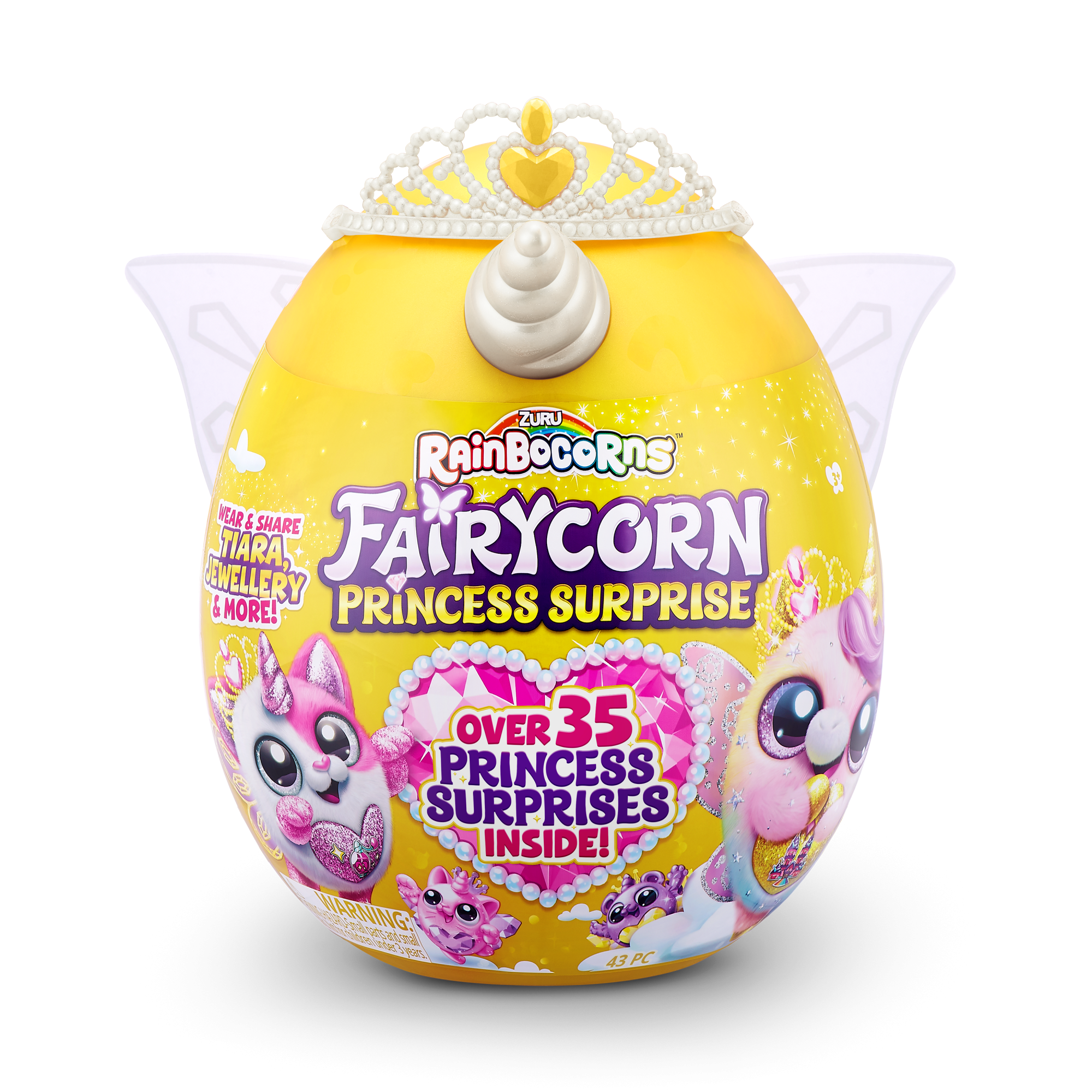 Игровой набор-сюрприз ZURU Rainbocorns Fairycorn Princess S6 с акс. в асс.