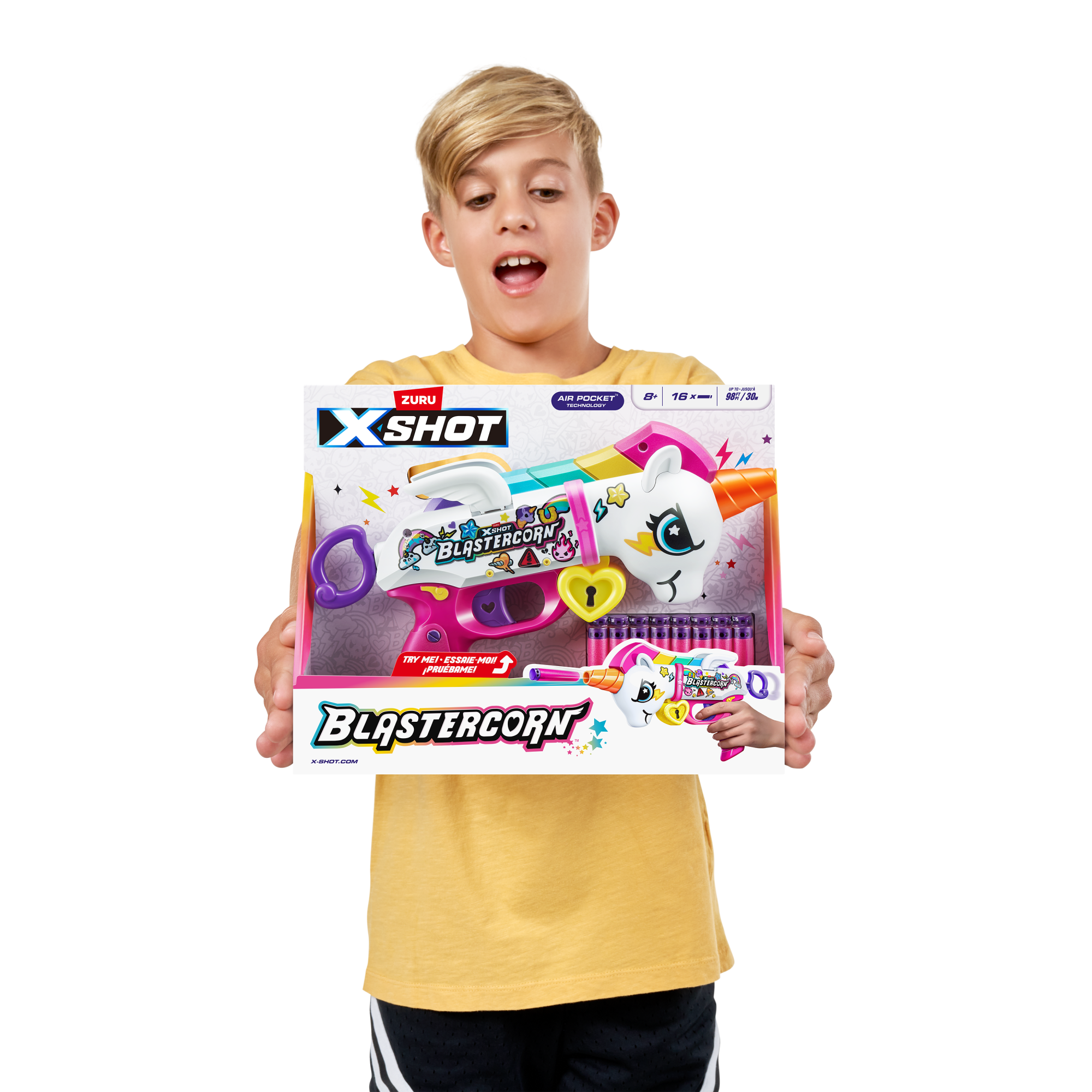 Игровой набор ZURU X-Shot Blastercorn 16 снарядов