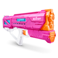 Игровой набор Бластер ZURU X-Shot Water "Гидра Пульс" с моторчиком, розовый