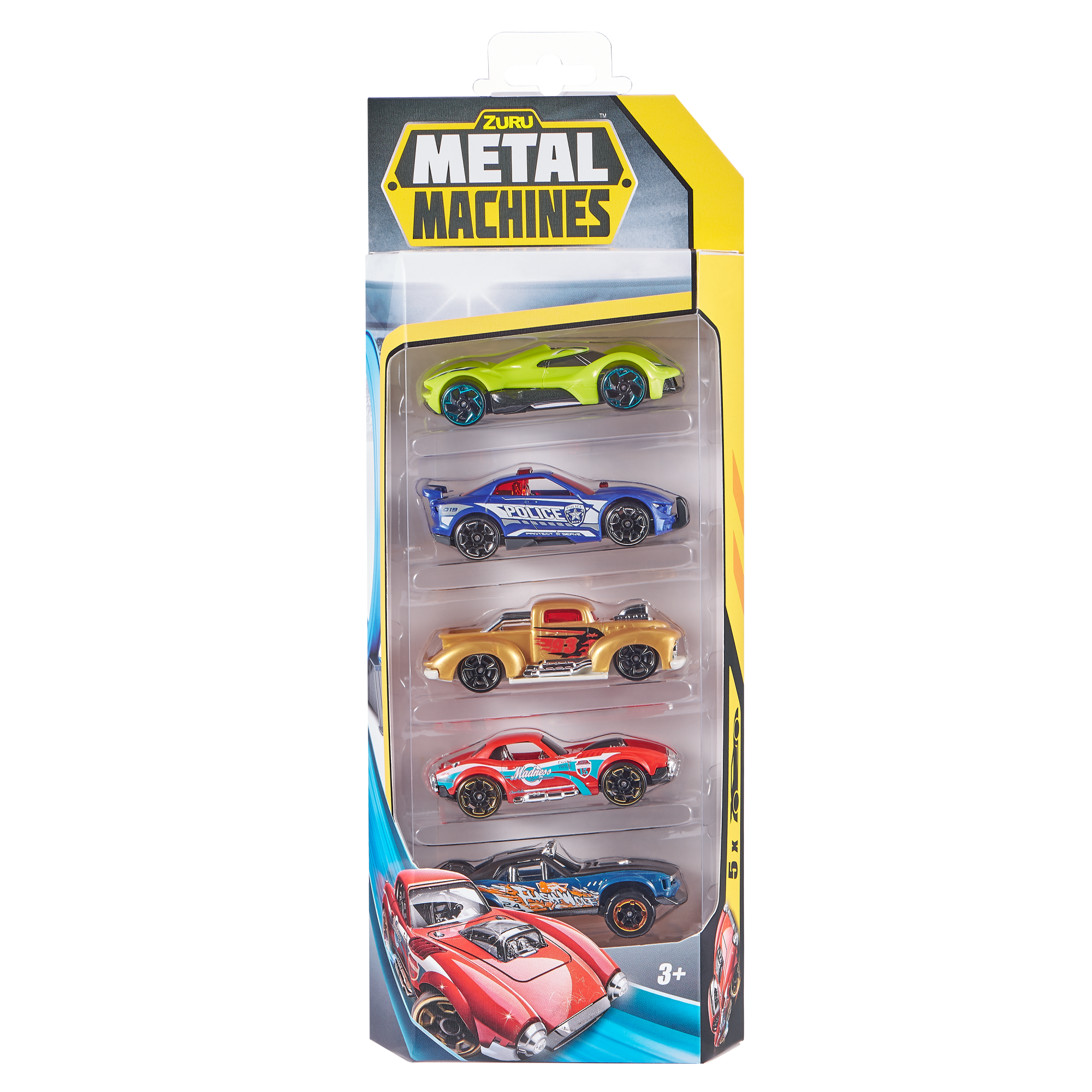 Набор машинок ZURU Metal Machines в асс., 5шт. Набор машинок ZURU Metal Machines в асс., 5шт.