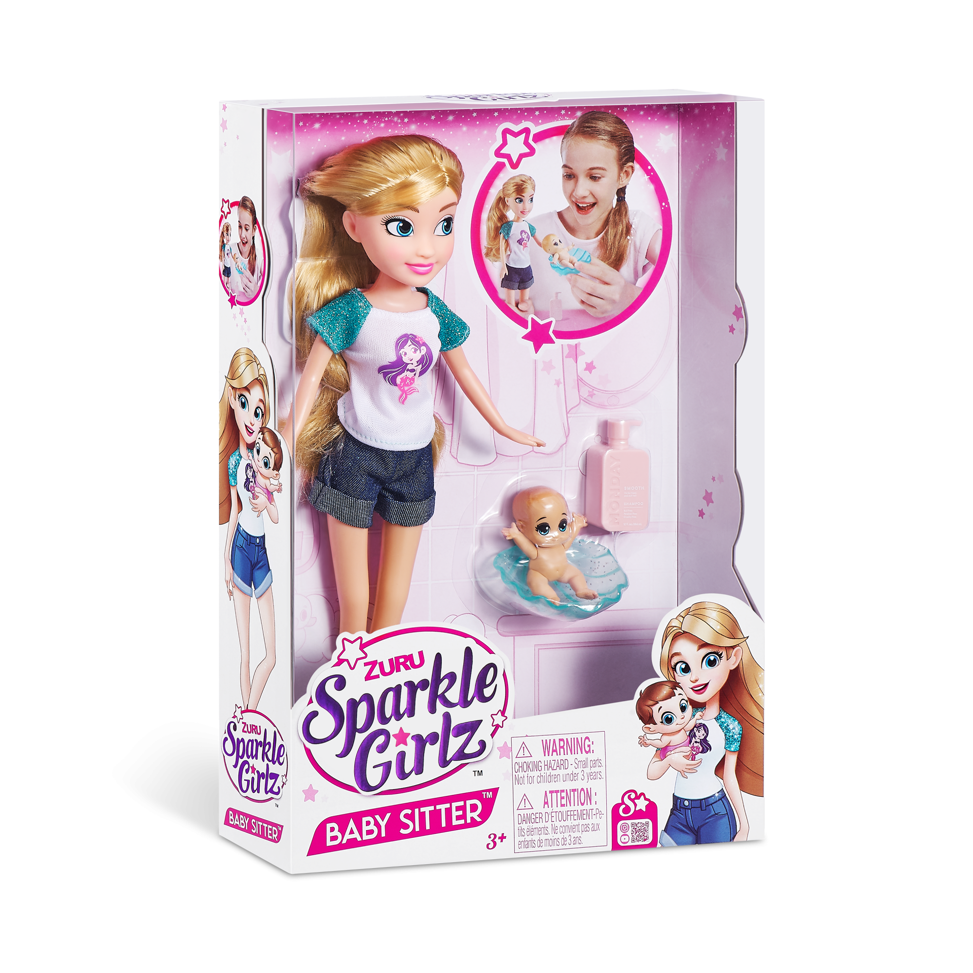 Игровой набор ZURU Sparkle Girlz "Няня" Игровой набор ZURU Sparkle Girlz "Няня"