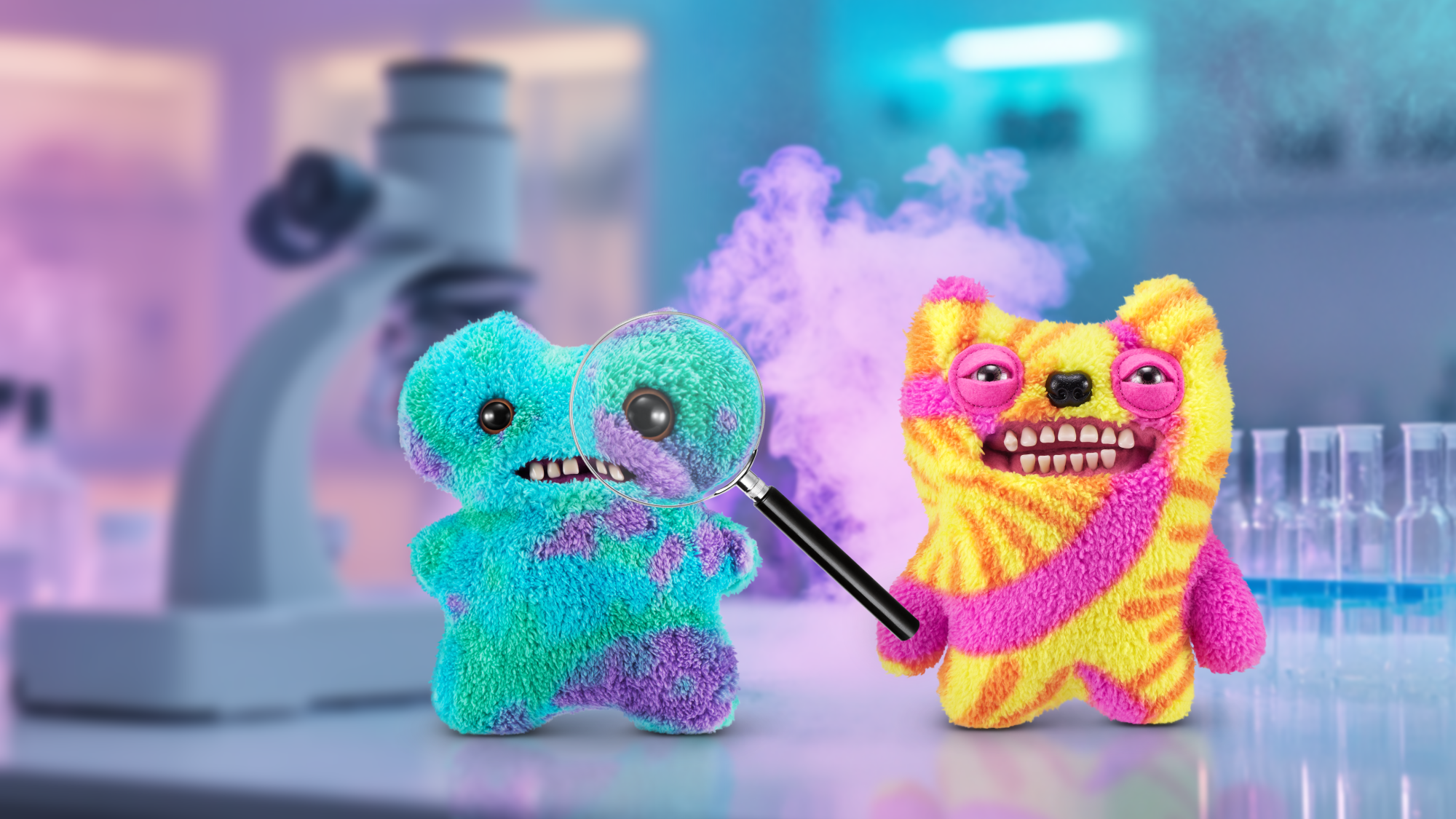 Плюшевая игрушка Zuru Fuggler Laboratory Misfits, в асс.