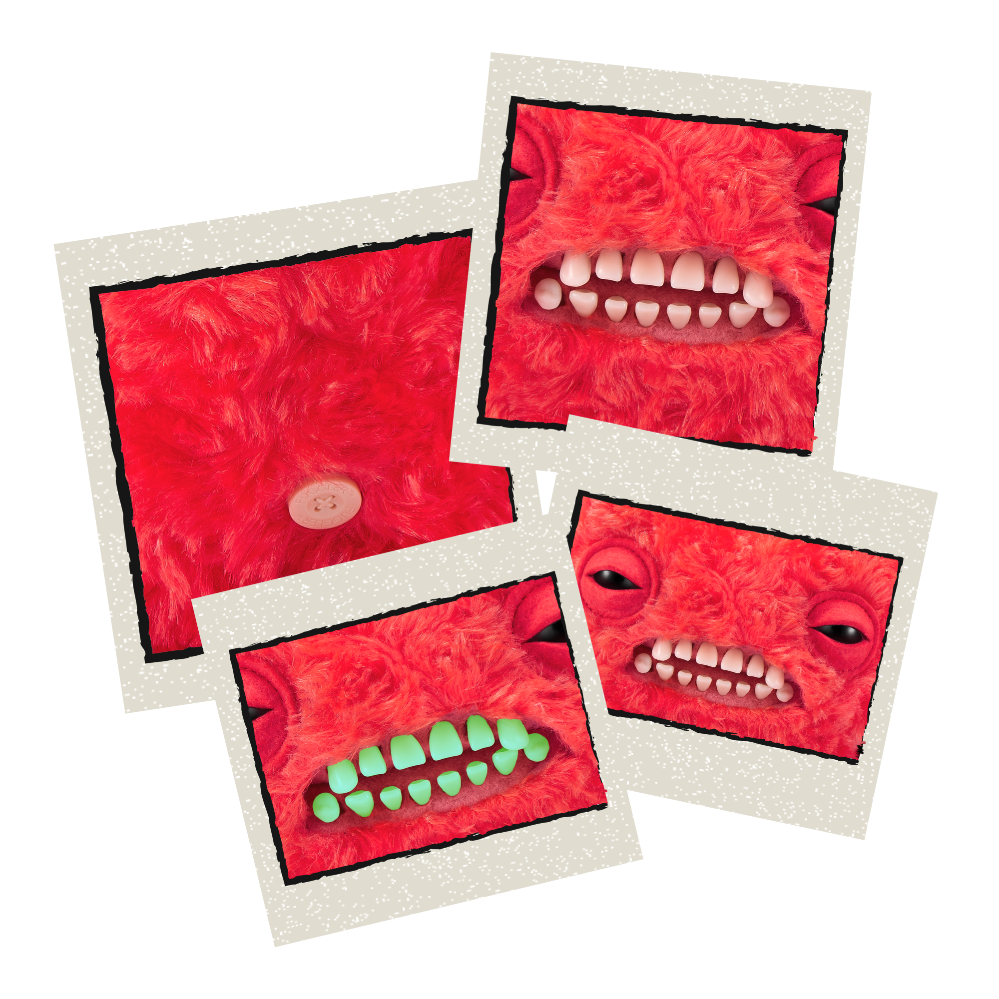 Плюшевая игрушка Zuru Fuggler Glow - Munch Munch - Red