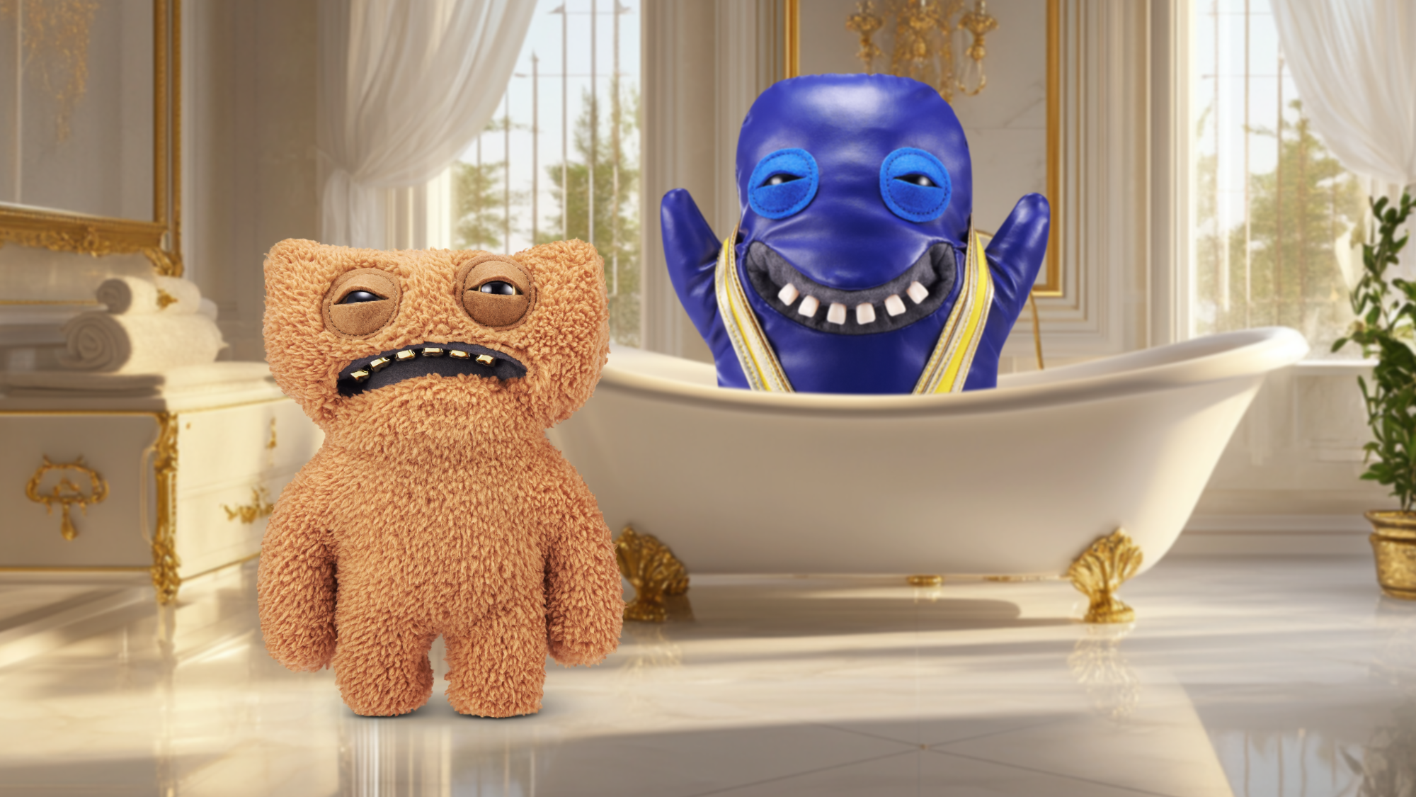 Плюшевая игрушка Zuru Fuggler Gold Fuggs, в асс.