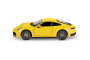 Машинка WELLY 1:24 Porsche 911 Carrera S4, желтый