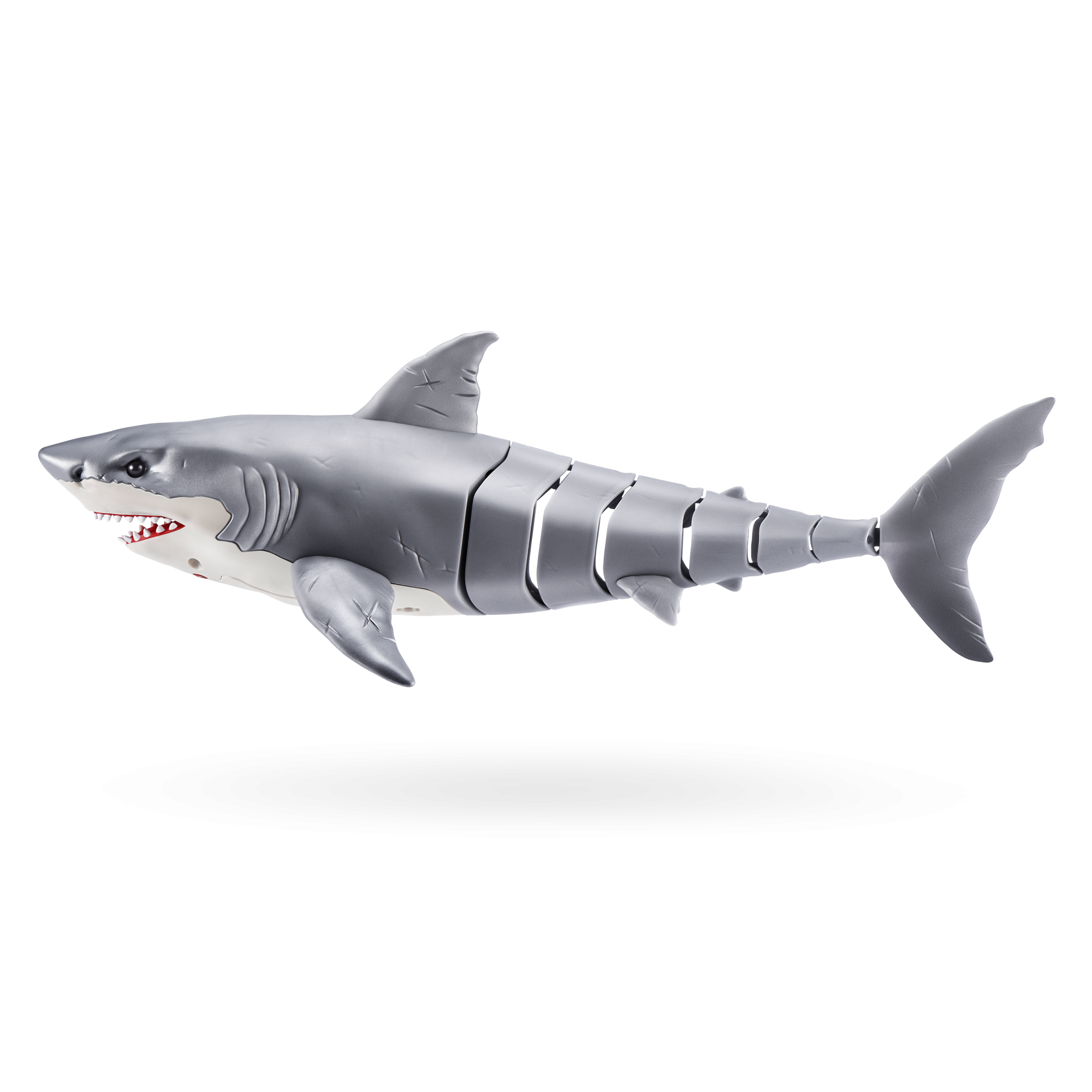 Игрушка ZURU Robo Alive интерактивная Белая акула S1