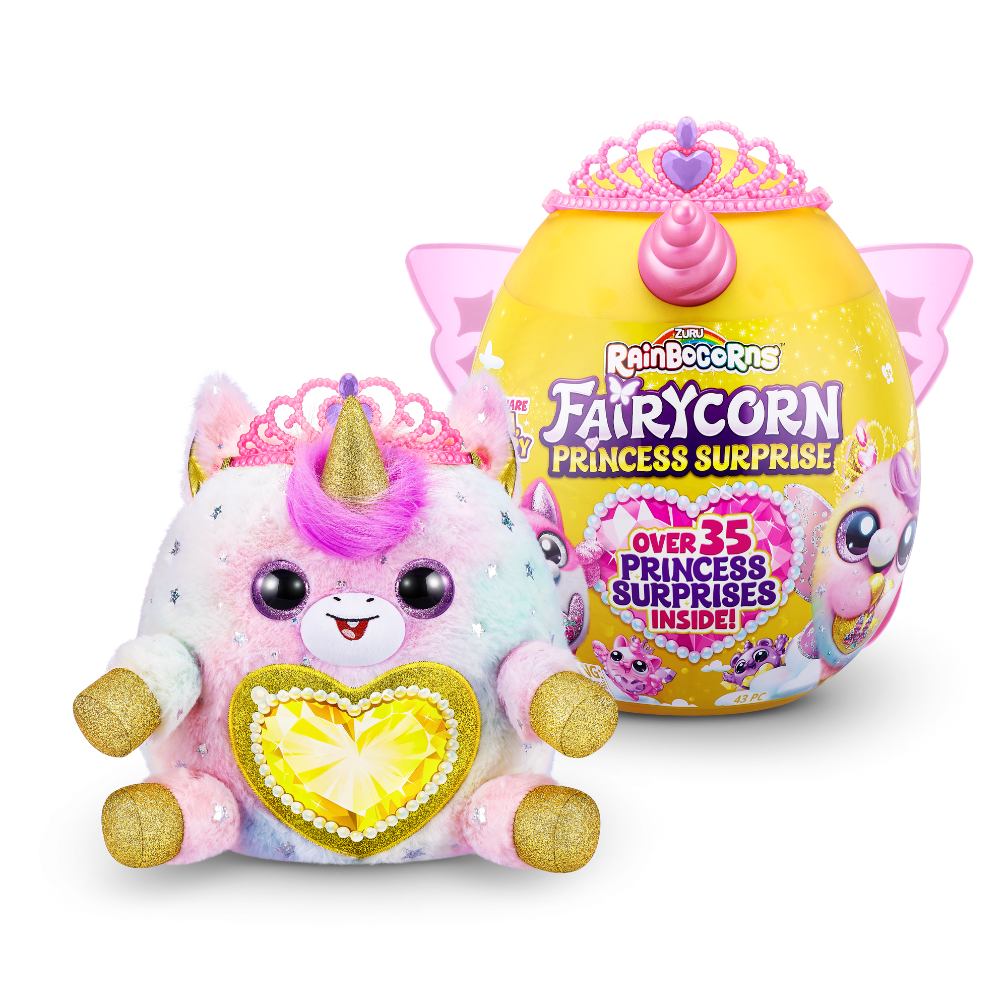 Игровой набор-сюрприз ZURU Rainbocorns Fairycorn Princess S6 с акс. в асс.