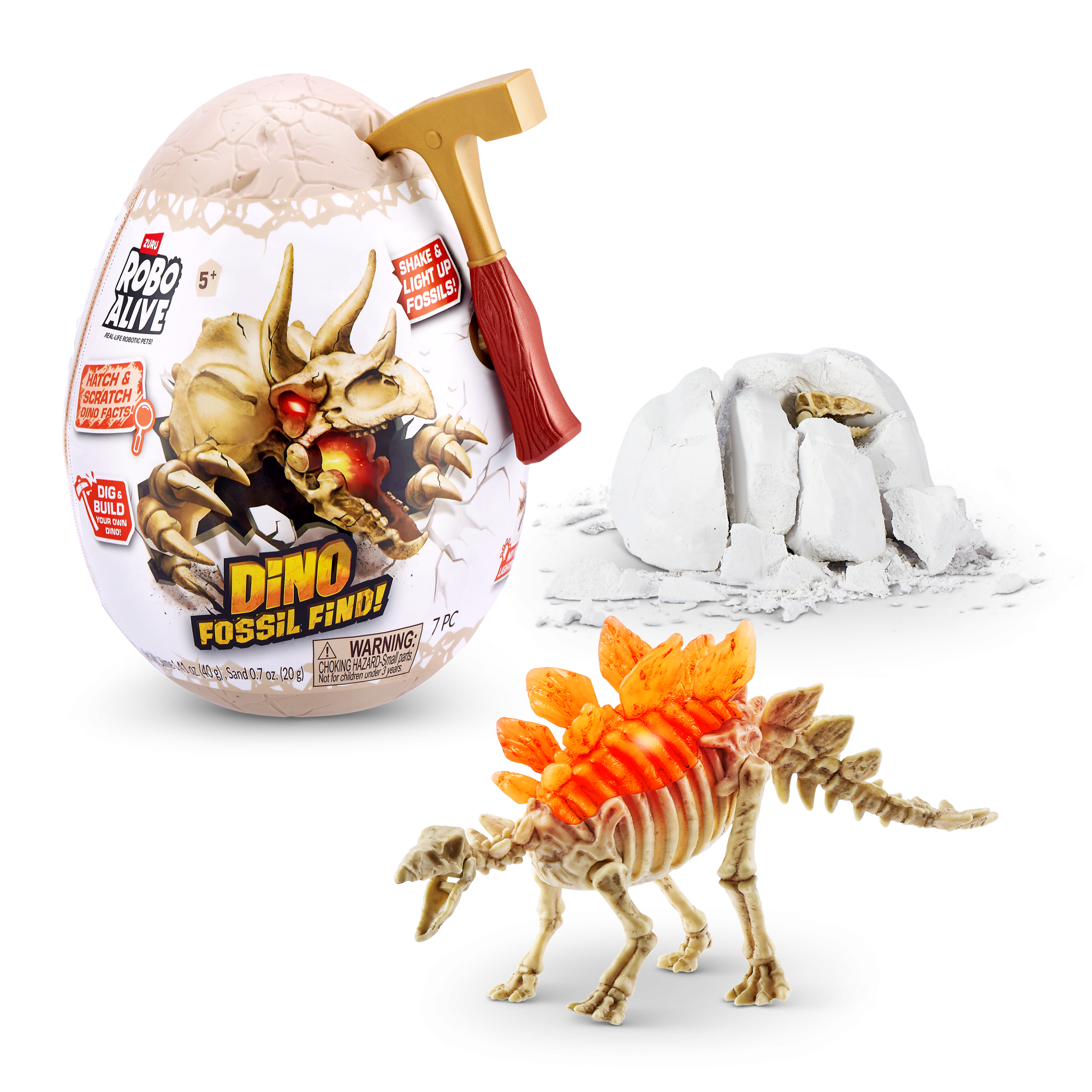 ZURU Robo Alive "Dino Fossil mini", игрушка-сюрприз
