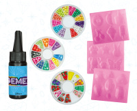 Набор из геля и декоративных эелементов GEMEX