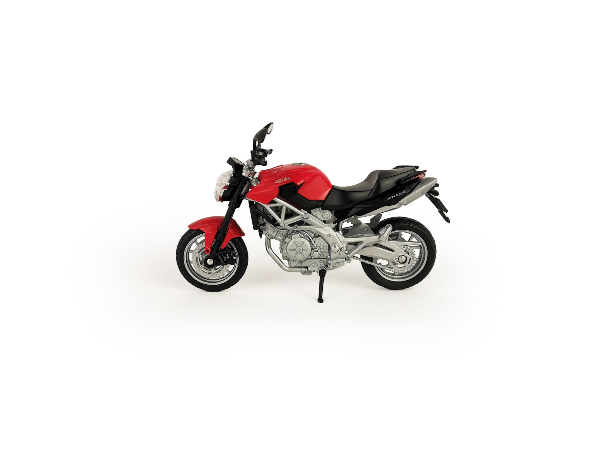 Мотоцикл WELLY 1:18 Aprilia Shiver 750, красный