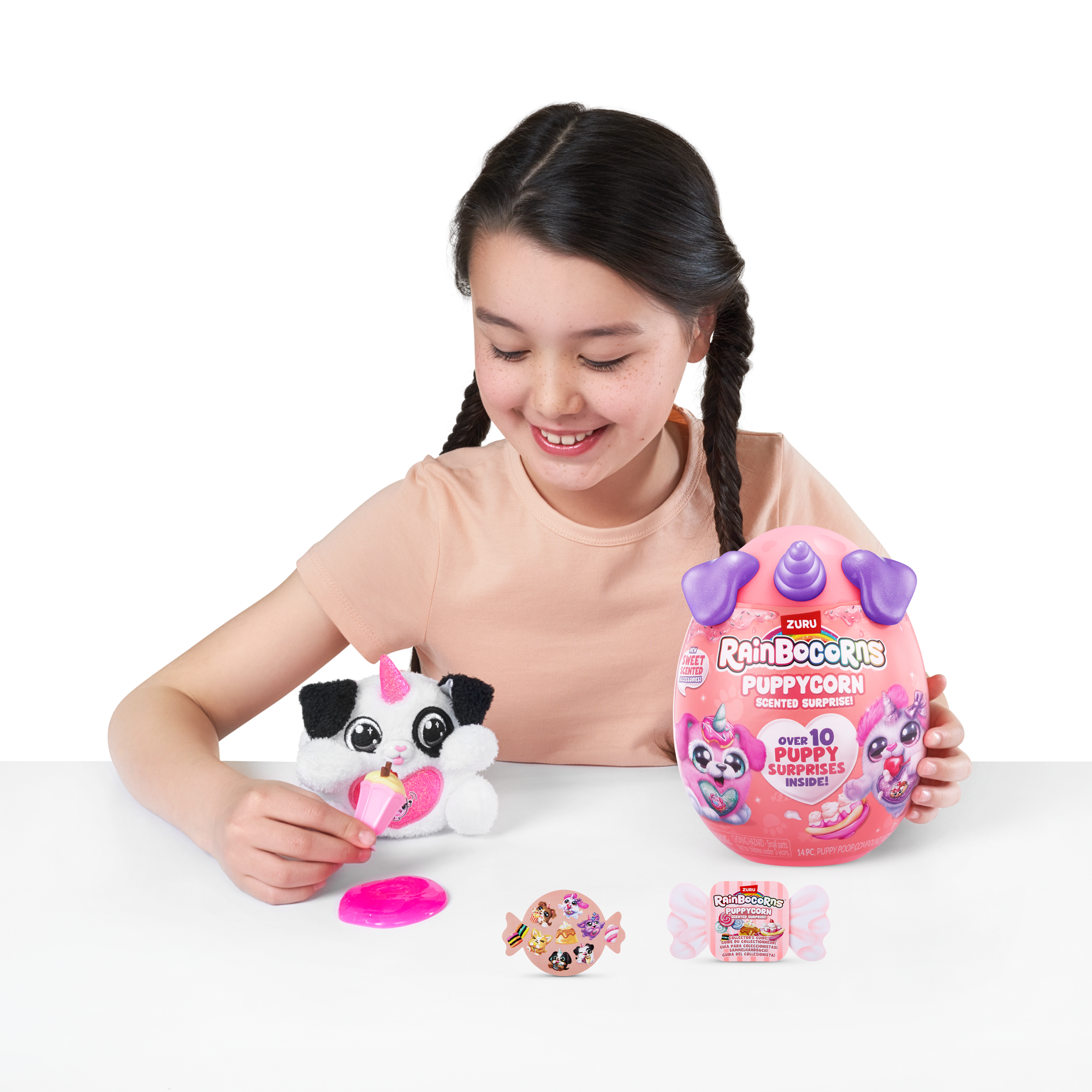 ZURU Rainbocorns Scent Puppycorn S8 с акс., игрушка-сюрприз