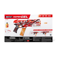 Игровой набор ZURU X-Shot HYPERGEL Клатч (бластер, 5000 снарядов-гранул, защитные очки)