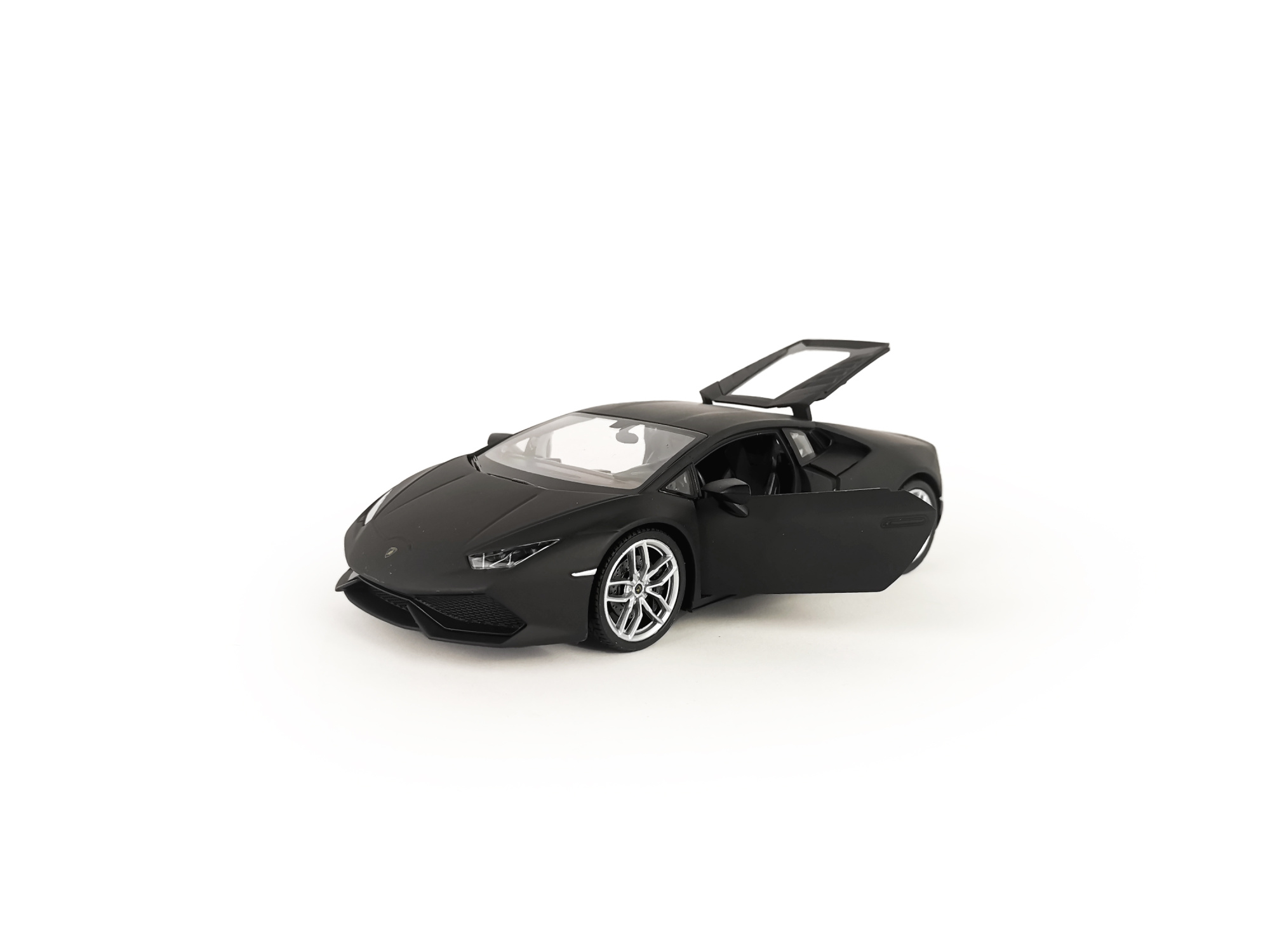 Машинка WELLY 1:24 Lamborghini Huracan Coupe, черный матовый