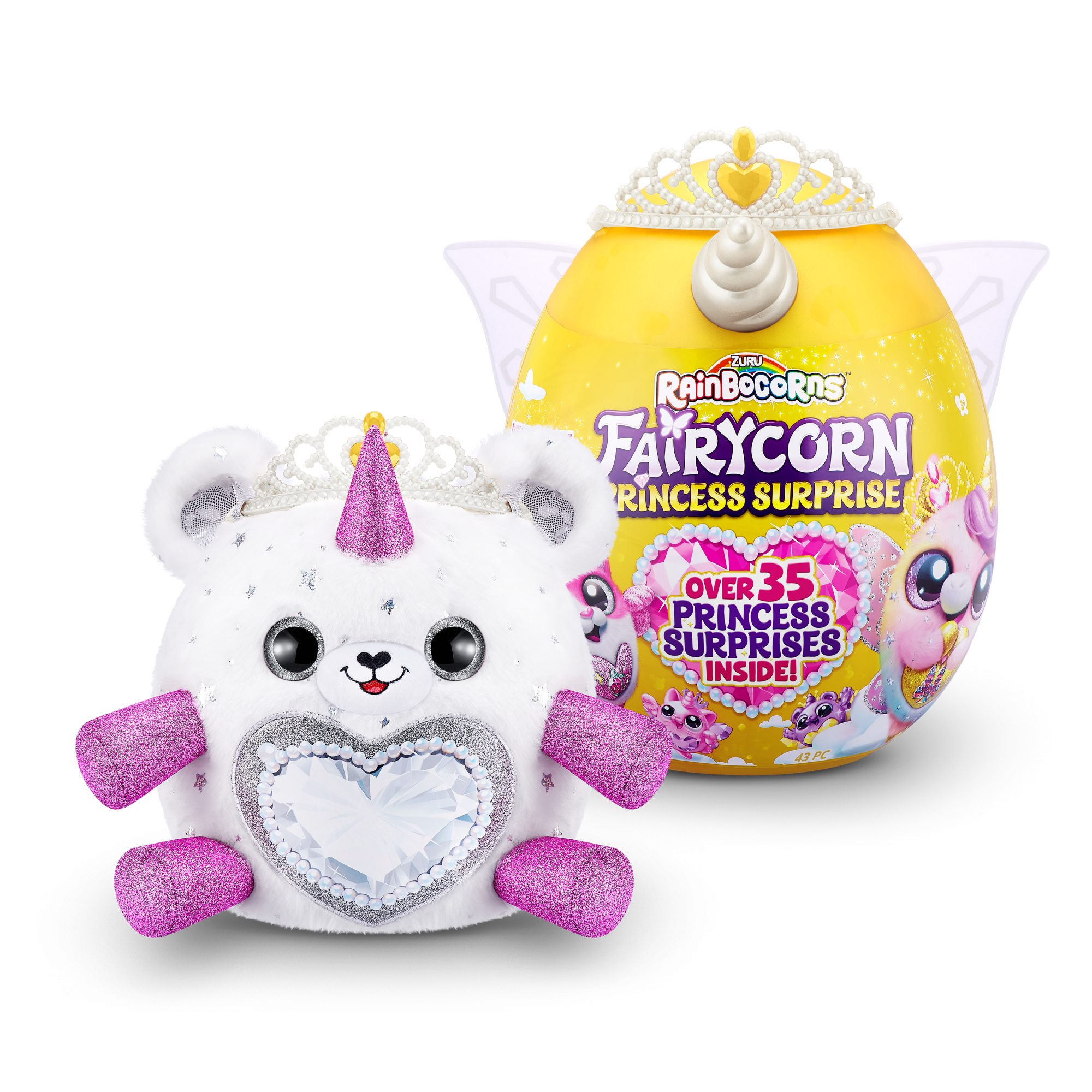 Игровой набор-сюрприз ZURU Rainbocorns Fairycorn Princess S6 с акс. в асс.