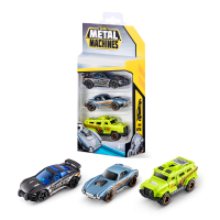 Набор машинок ZURU Metal Machines в асс., 3шт.