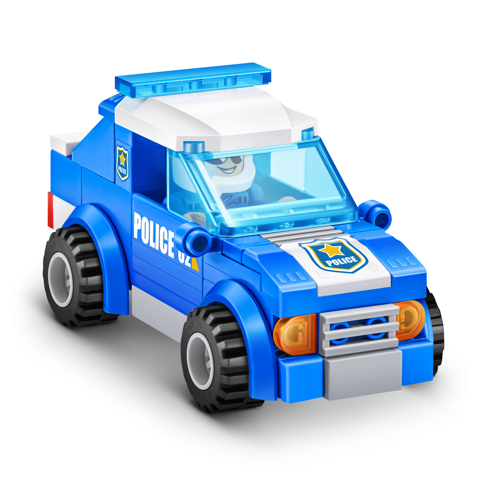 Конструктор ZURU MAX "Городские приключения" Полицейский участок S1, 125 дет.