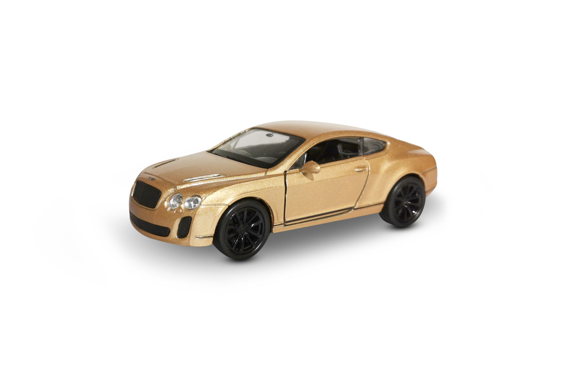 Машинка WELLY 1:38 Bentley Continental Supersports, пруж. мех., цвет в асс.
