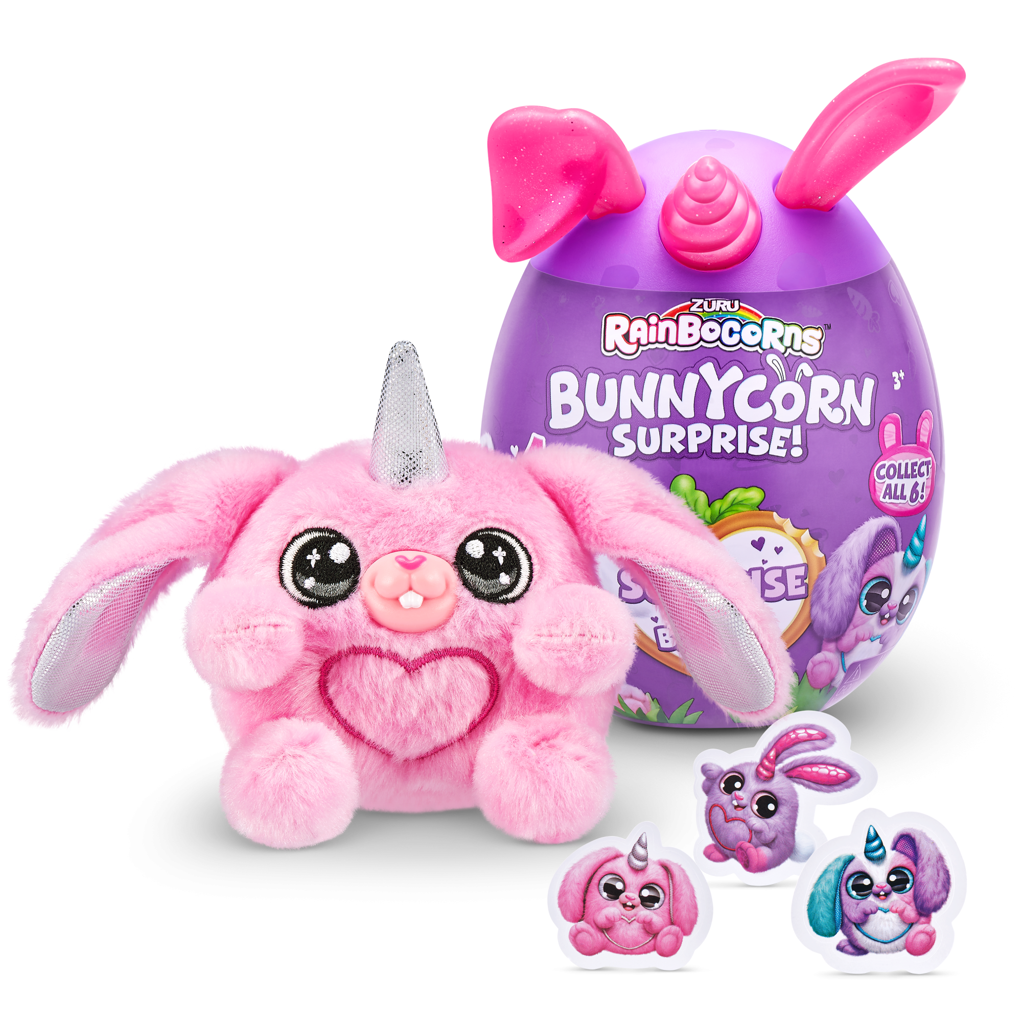 Игровой набор-сюрприз ZURU Rainbocorns Bunnycorn S1 с акс. в асс., дисплей-бокс 12шт.